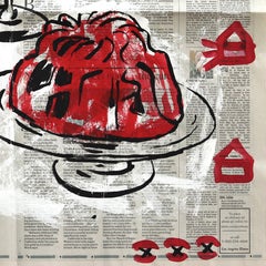 A Fine Jelly Trio - Abstract Food Still Life Pop Art Painting by Gary John