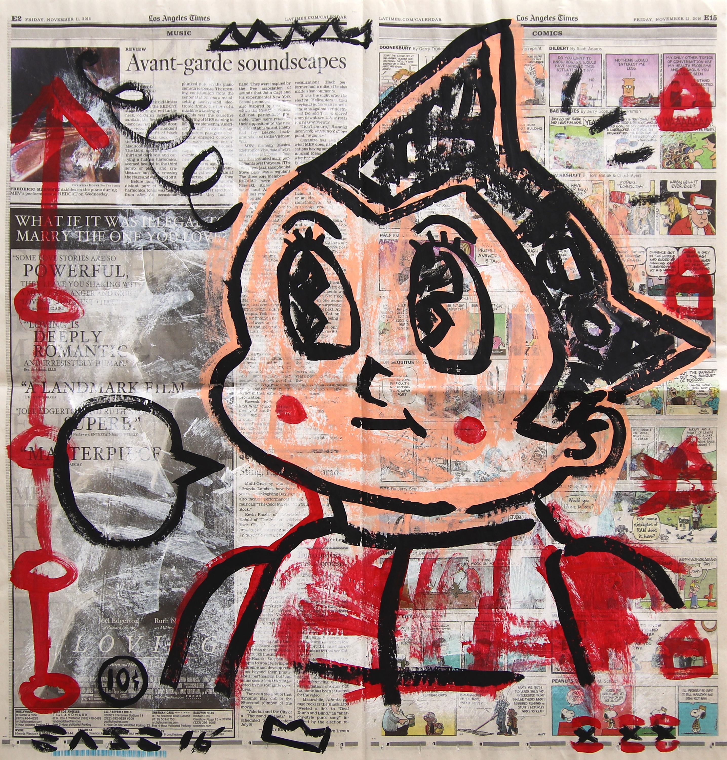 Los Angeles street artist Gary John exploded onto the international art scene first during Art Basel Miami in 2013. John’s playfully bold work quickly gained attention and he was named one of 20 standout artists at the 2014 NY Affordable Art Fair.