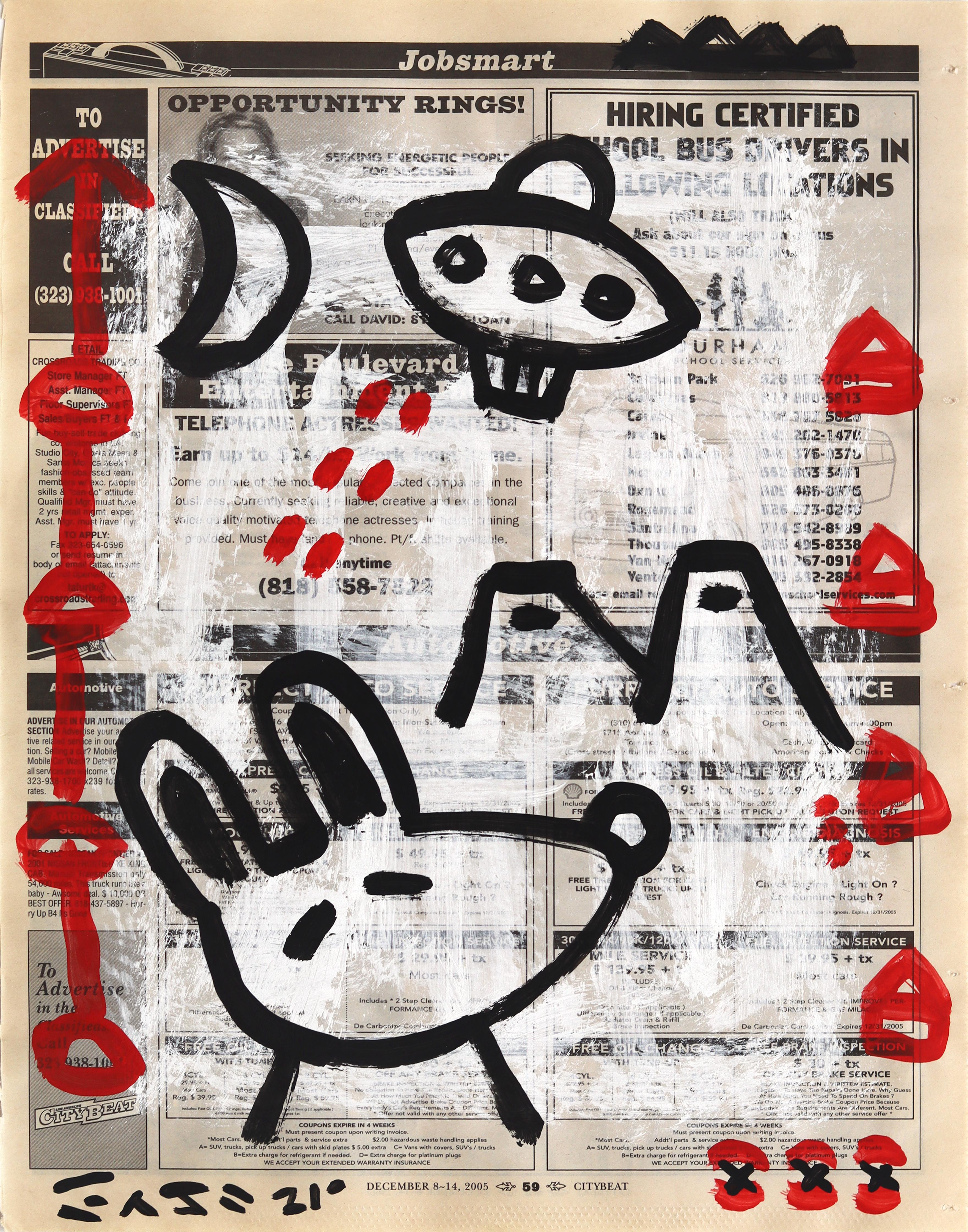 Los Angeles street artist Gary John exploded onto the international art scene first during Art Basel Miami in 2013. John’s playfully bold work quickly gained attention and he was named one of 20 standout artists at the 2014 NY Affordable Art Fair.