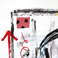 Depth of Bone - Quirky Original Abstract Figurative Skull Artwork by Gary John