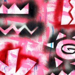 Desert - Original Vibrant Southwest Inspired Pop Art Painting by Gary John