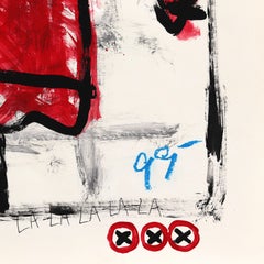 El Coyote Food Dreams - Natura morta astratta di ristorante Pop Art di Gary Johns