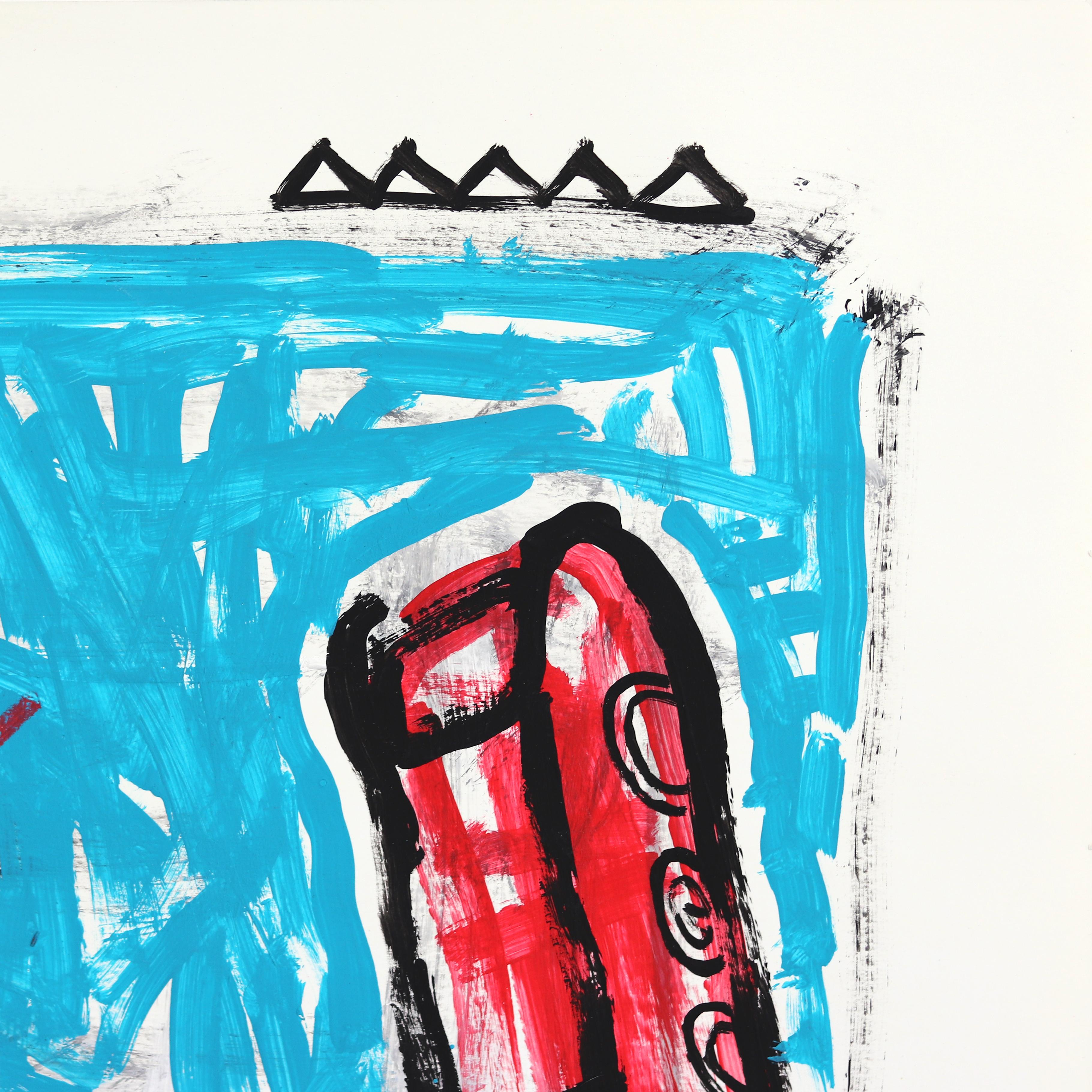 El Coyote Food Dreams - Natura morta astratta di ristorante Pop Art di Gary Johns in vendita 2