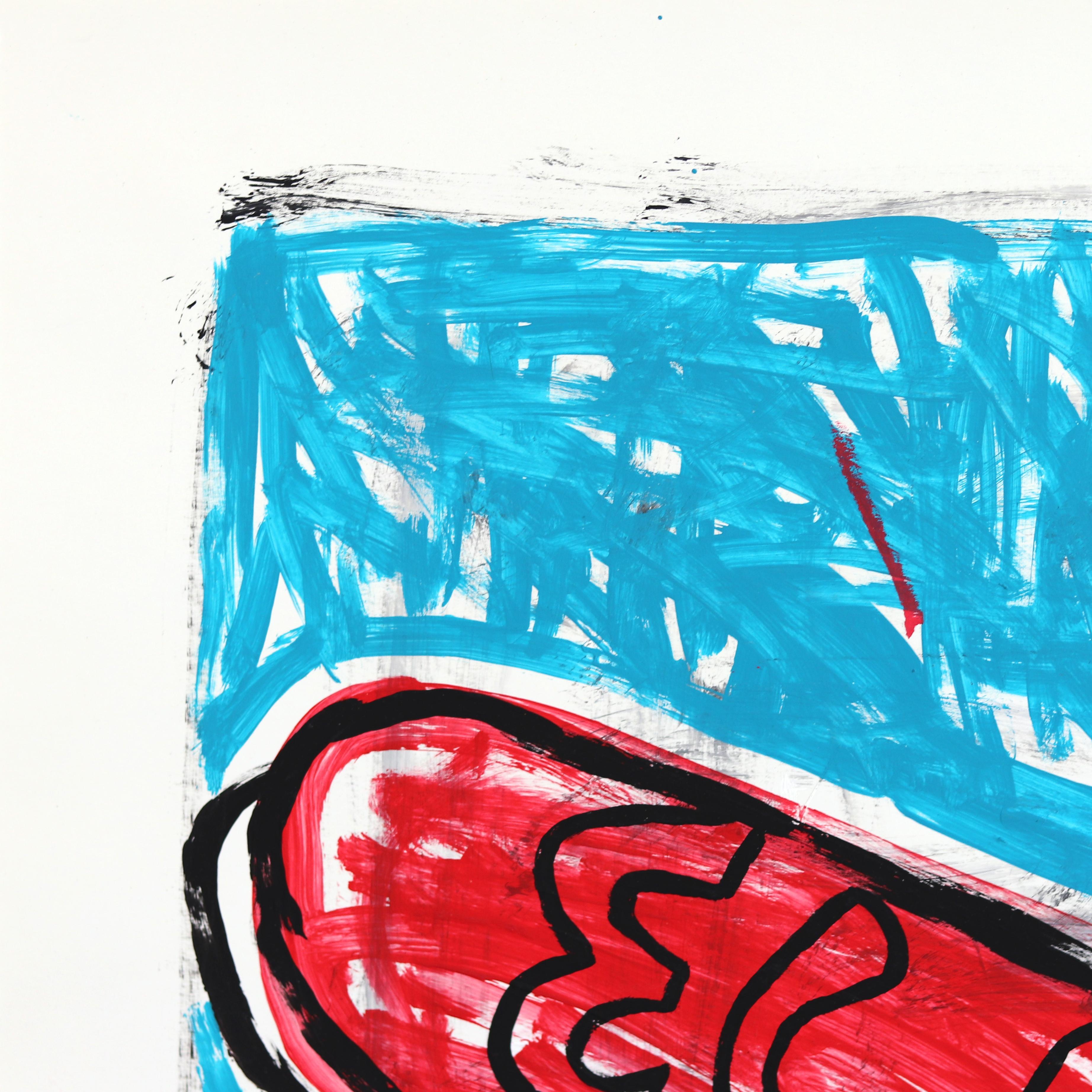 El Coyote Food Dreams - Natura morta astratta di ristorante Pop Art di Gary Johns in vendita 3