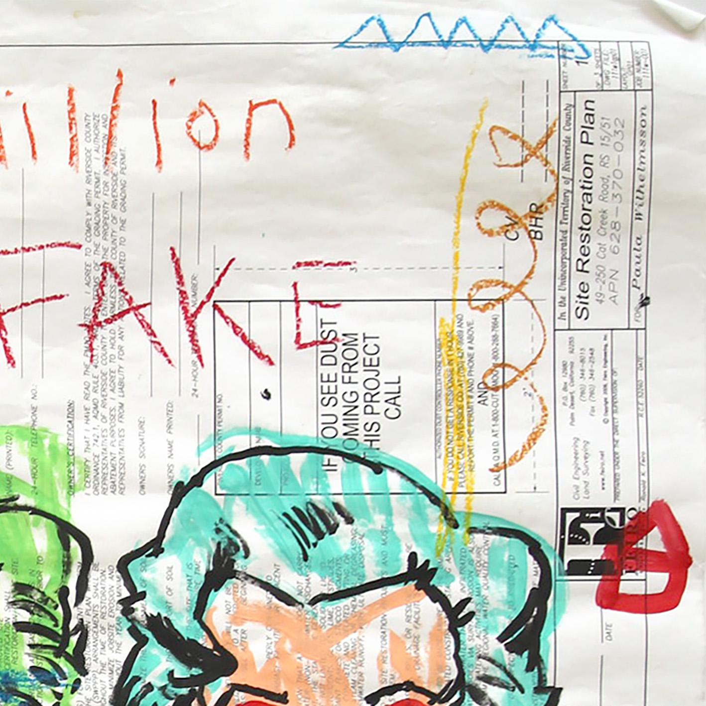 Fake Tokyo Pop - Marilyn Monroe Original Figurative Pop Art di Gary Johns in vendita 3
