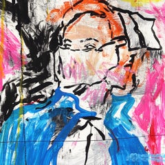 Millionaire Nurse - Abstraktes, skurriles, figuratives Kunstwerk von Gary John