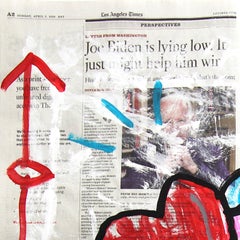 Ray Gun - Original Quirky Color Drenched Still Life Acrylic Pop Art by Gary John