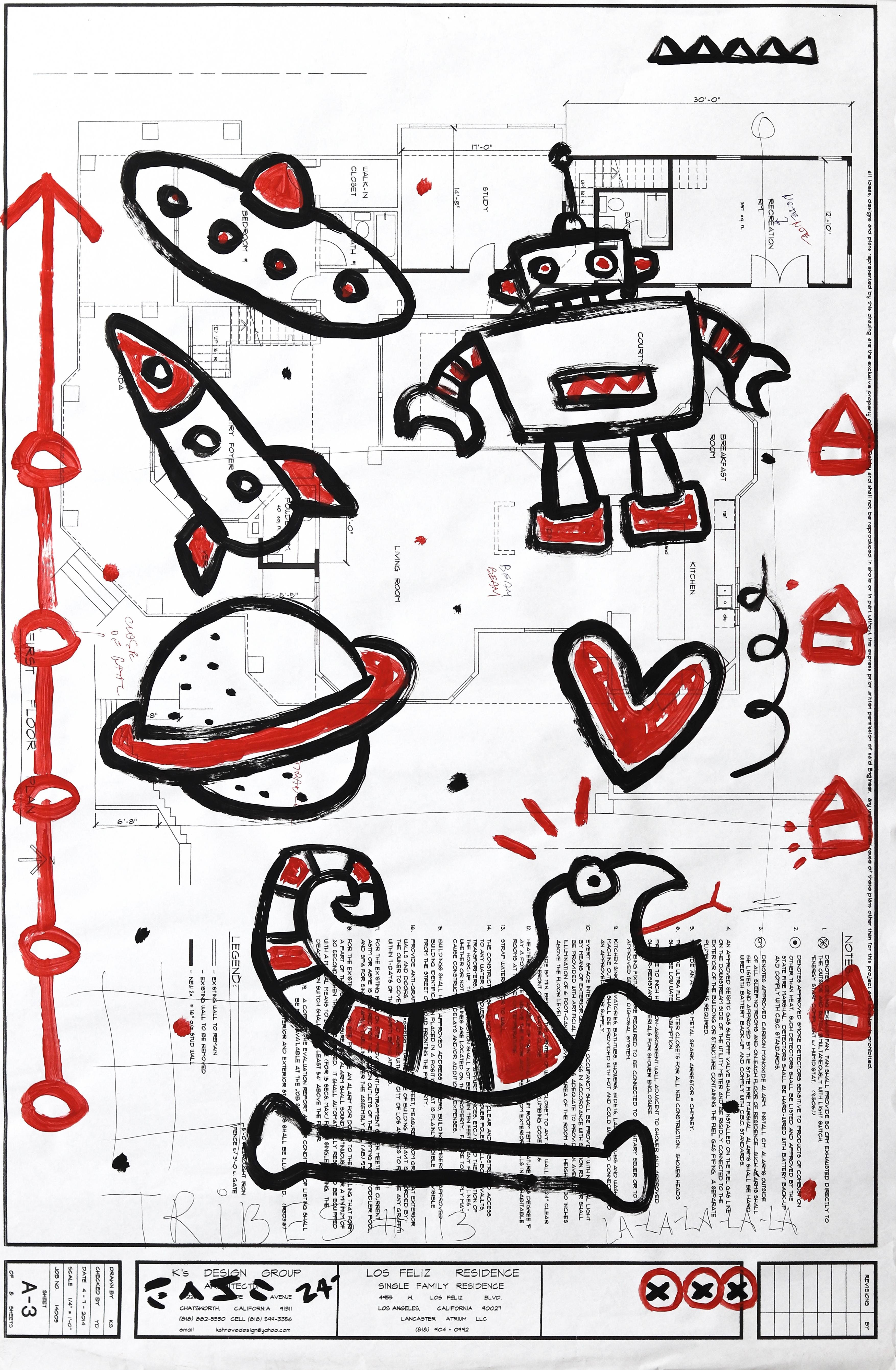 Los Angeles street artist Gary John exploded onto the international art scene first during Art Basel Miami in 2013. John’s playfully bold work quickly gained attention and he was named one of 20 standout artists at the 2014 NY Affordable Art Fair.