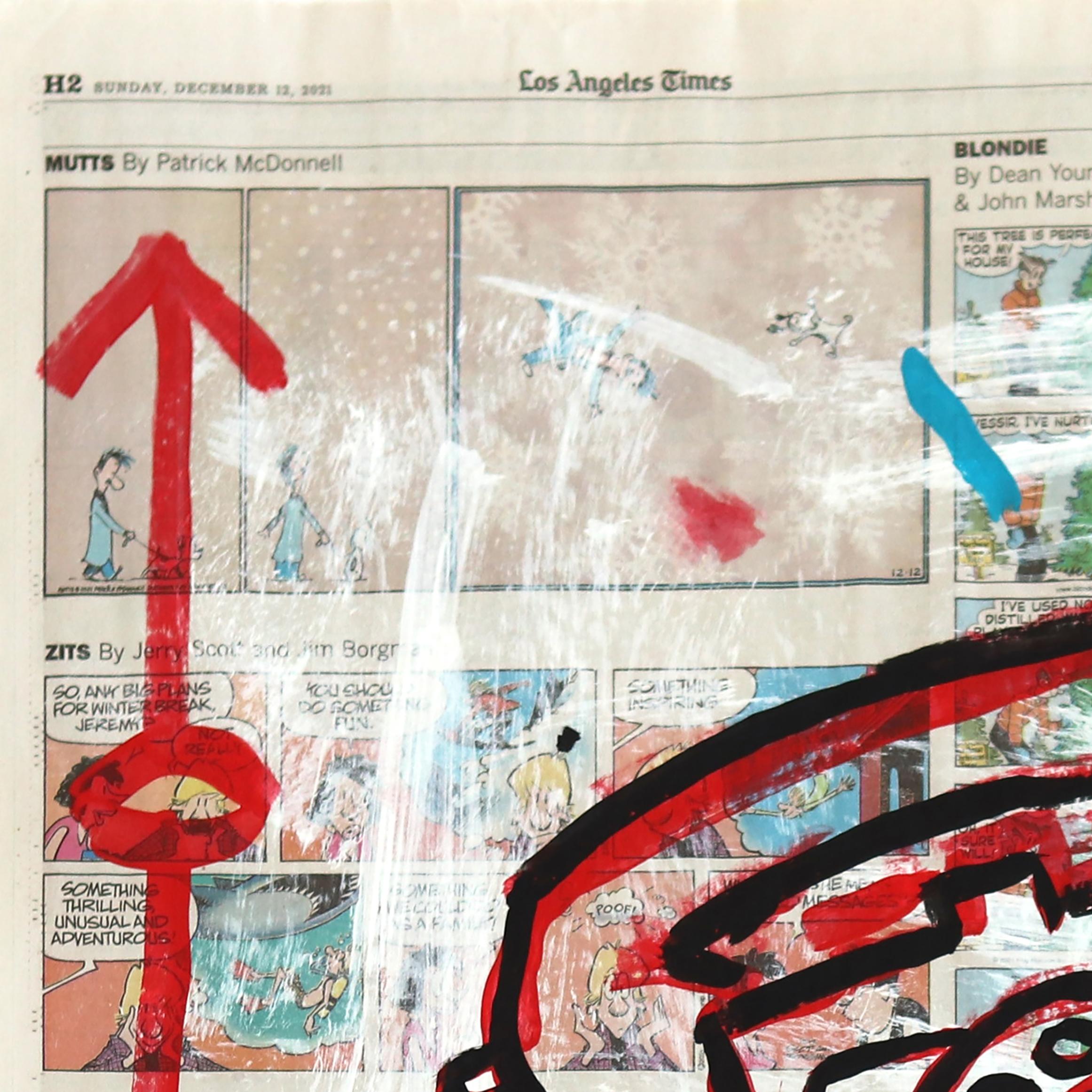 Telephone Racer - Original Toy Still Life Mixed Media Pop Kunstwerk von Gary John im Angebot 2