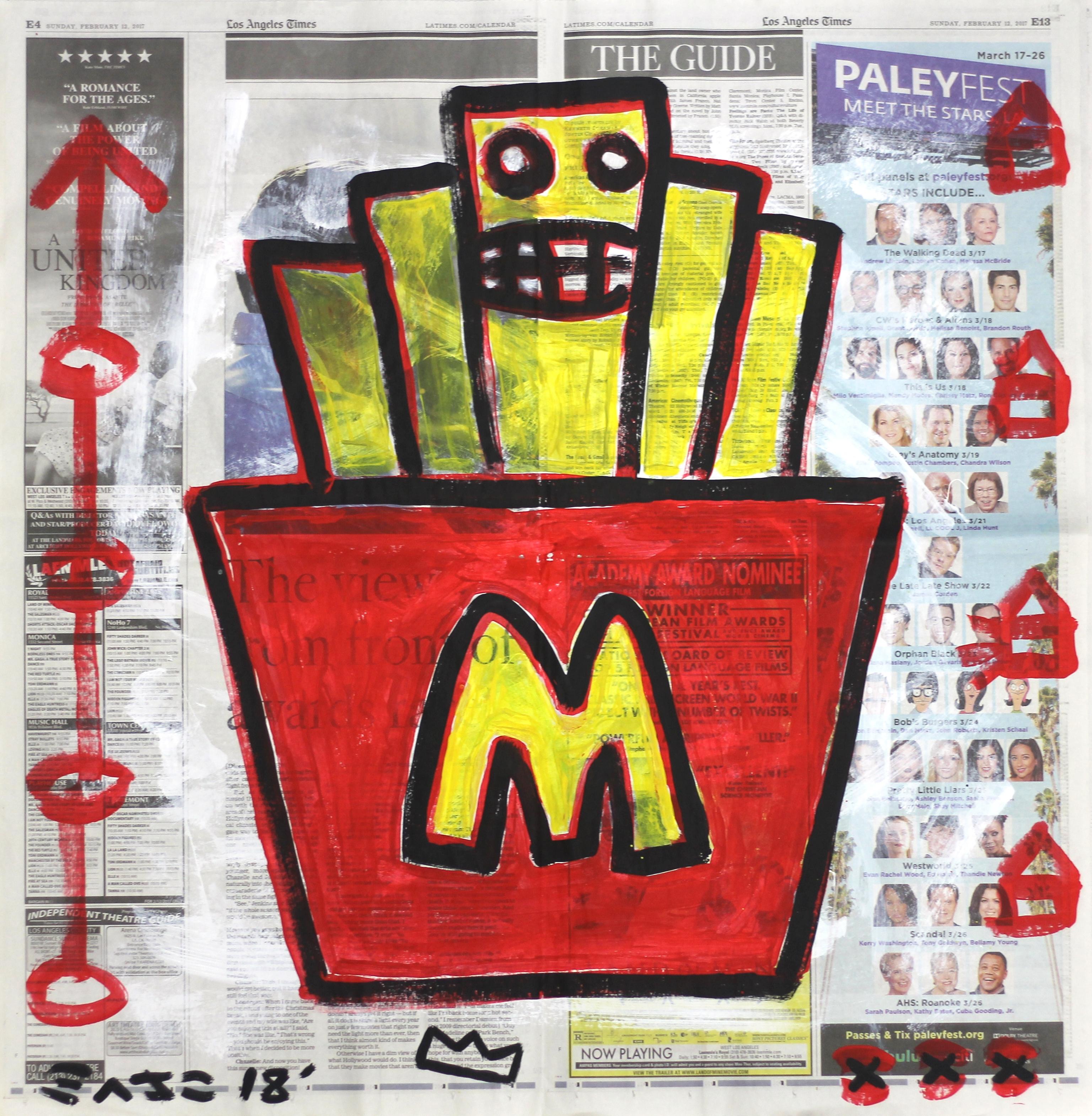 pop art fries