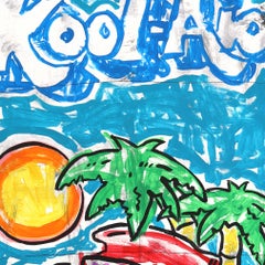 Tropical Flavor Escape - Color Drenched Still Life Kool Aid Pop Art by Gary John