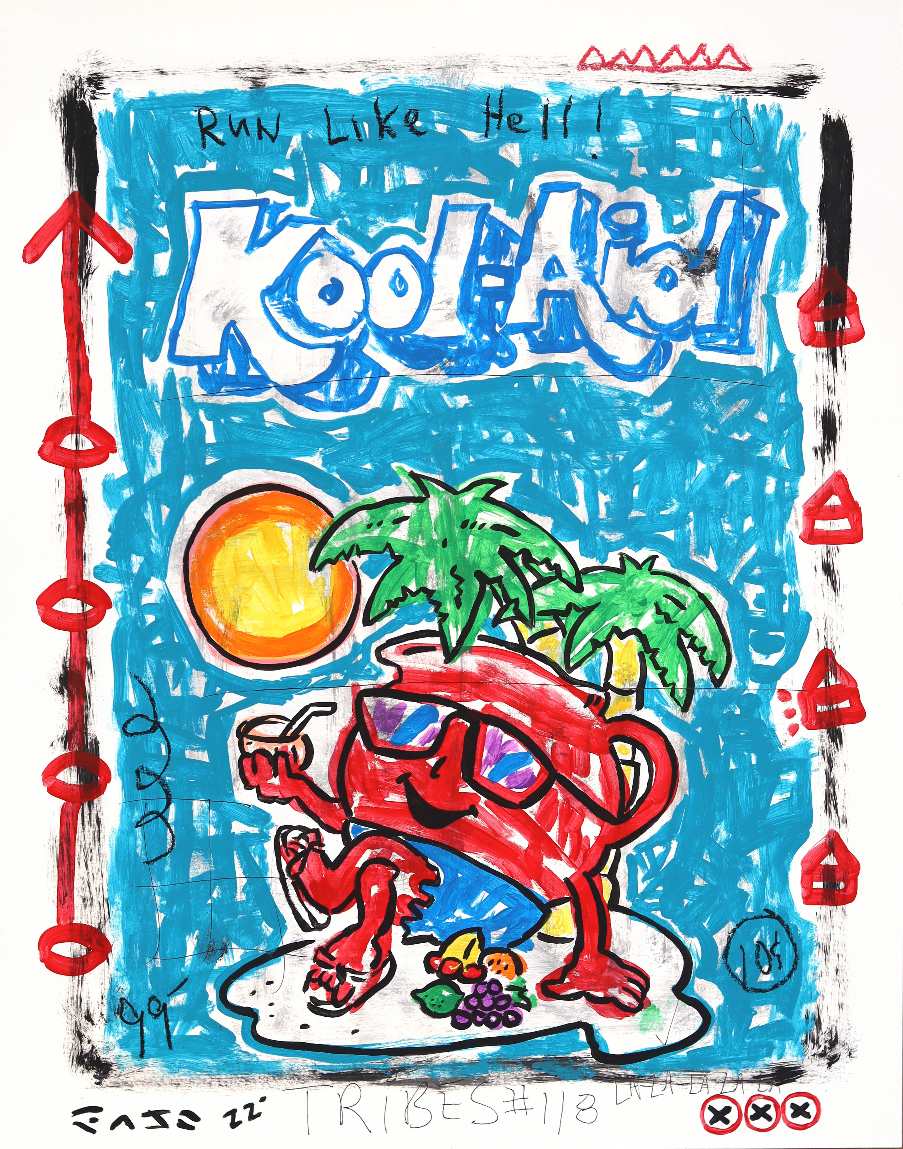 Los Angeles street artist Gary John exploded onto the international art scene first during Art Basel Miami in 2013. John’s playfully bold work quickly gained attention and he was named one of 20 standout artists at the 2014 NY Affordable Art Fair.