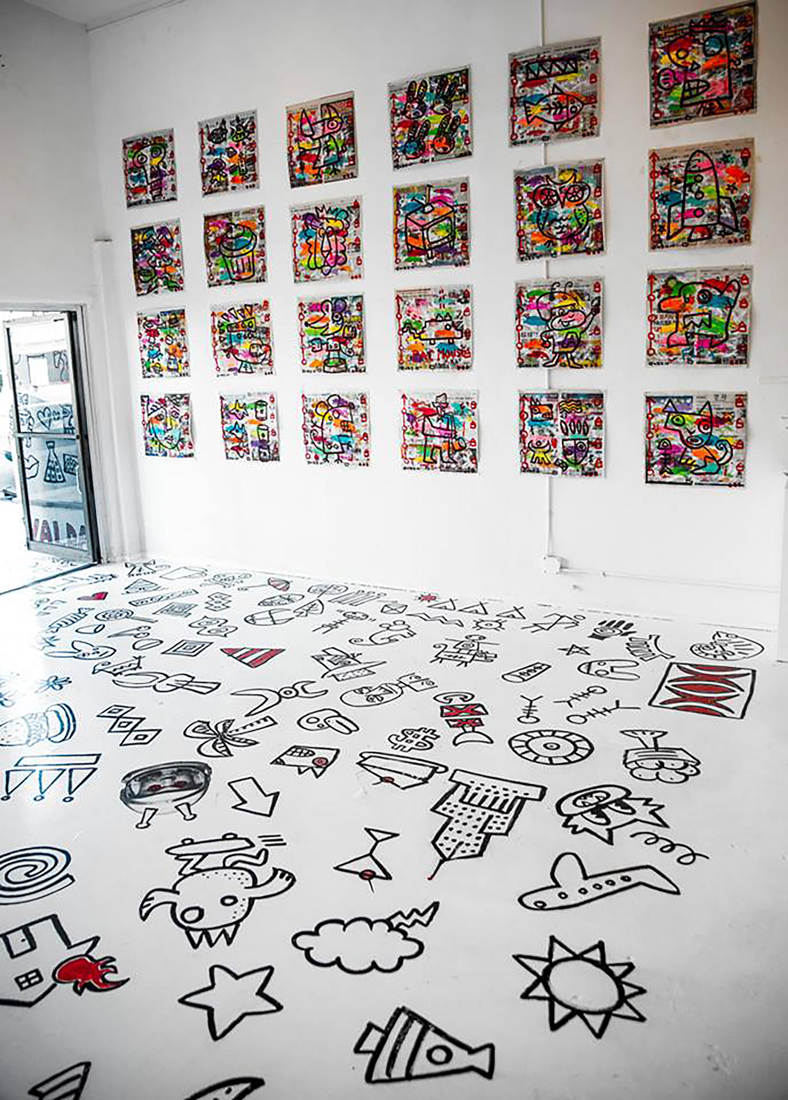 Gary John es artista callejero desde 1985. Originario de Seattle, Washington, se trasladó a Venice Beach para vender sus obras en el paseo marítimo durante 10 años, antes de irrumpir en el mercado mundial del arte. Gary ya ha expuesto en art Basel,