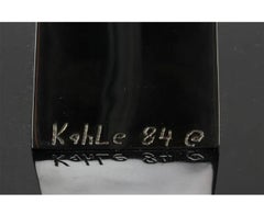 Geschweißte reflektierende abstrakte modernistische Skulptur aus Edelstahl Gary Kahle