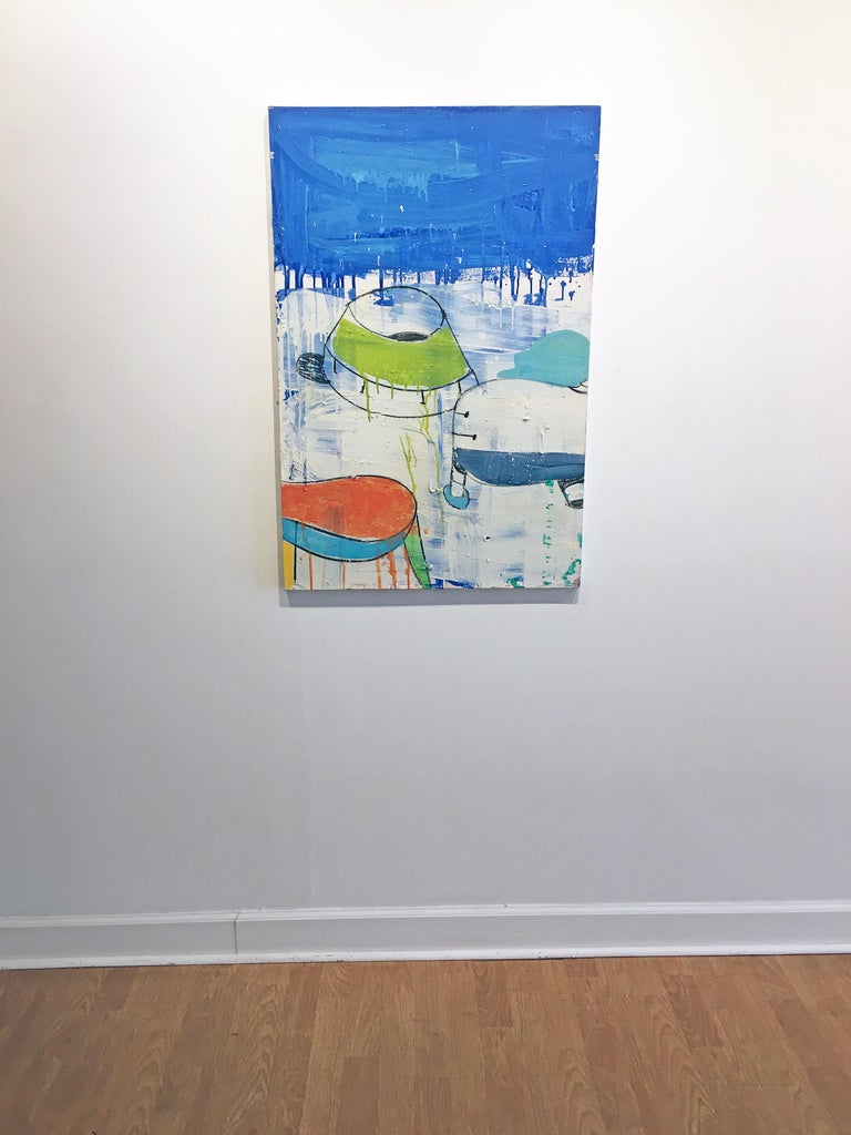 Gary Komarin St. Jacques, Painting For Sale at 1stdibs