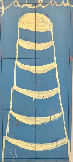 Banana su Blu profondo