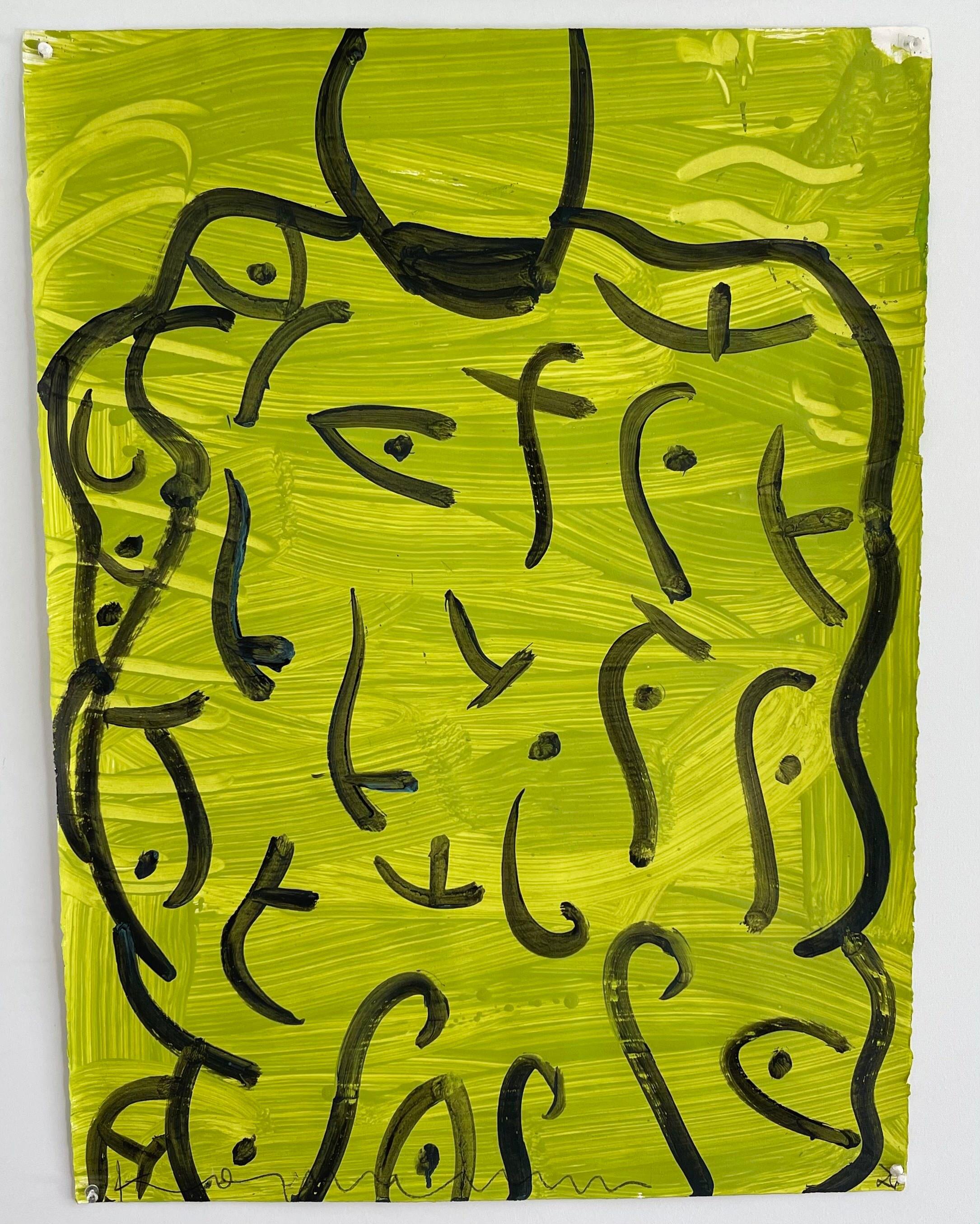 Black on Lime (From Fifteen Vessels at Kit Mandor)