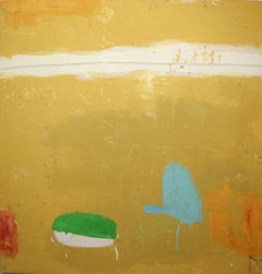 Bien dessiné en ocre et crème