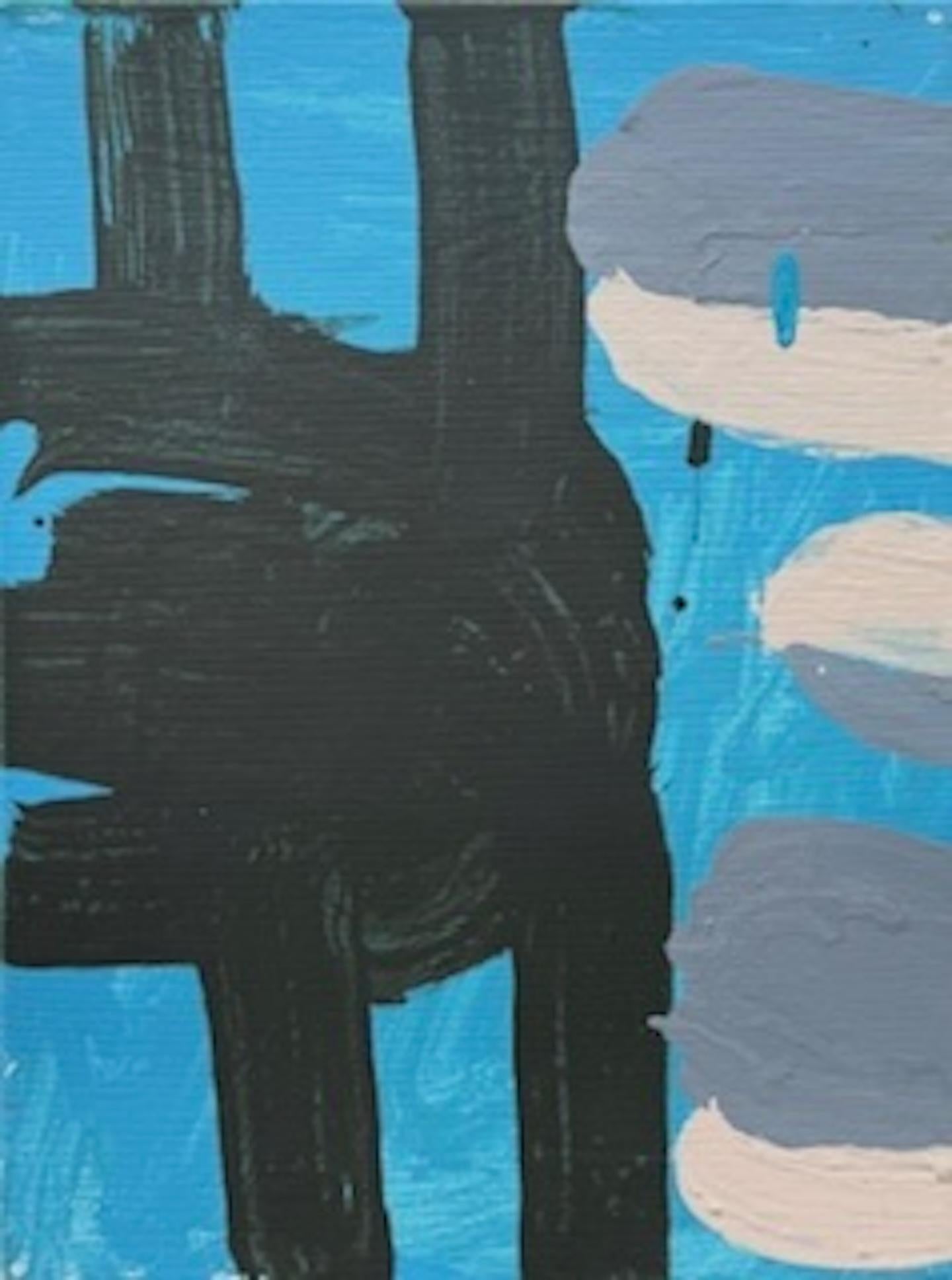 Abstract Painting di Gary Komarin - Tela piccola