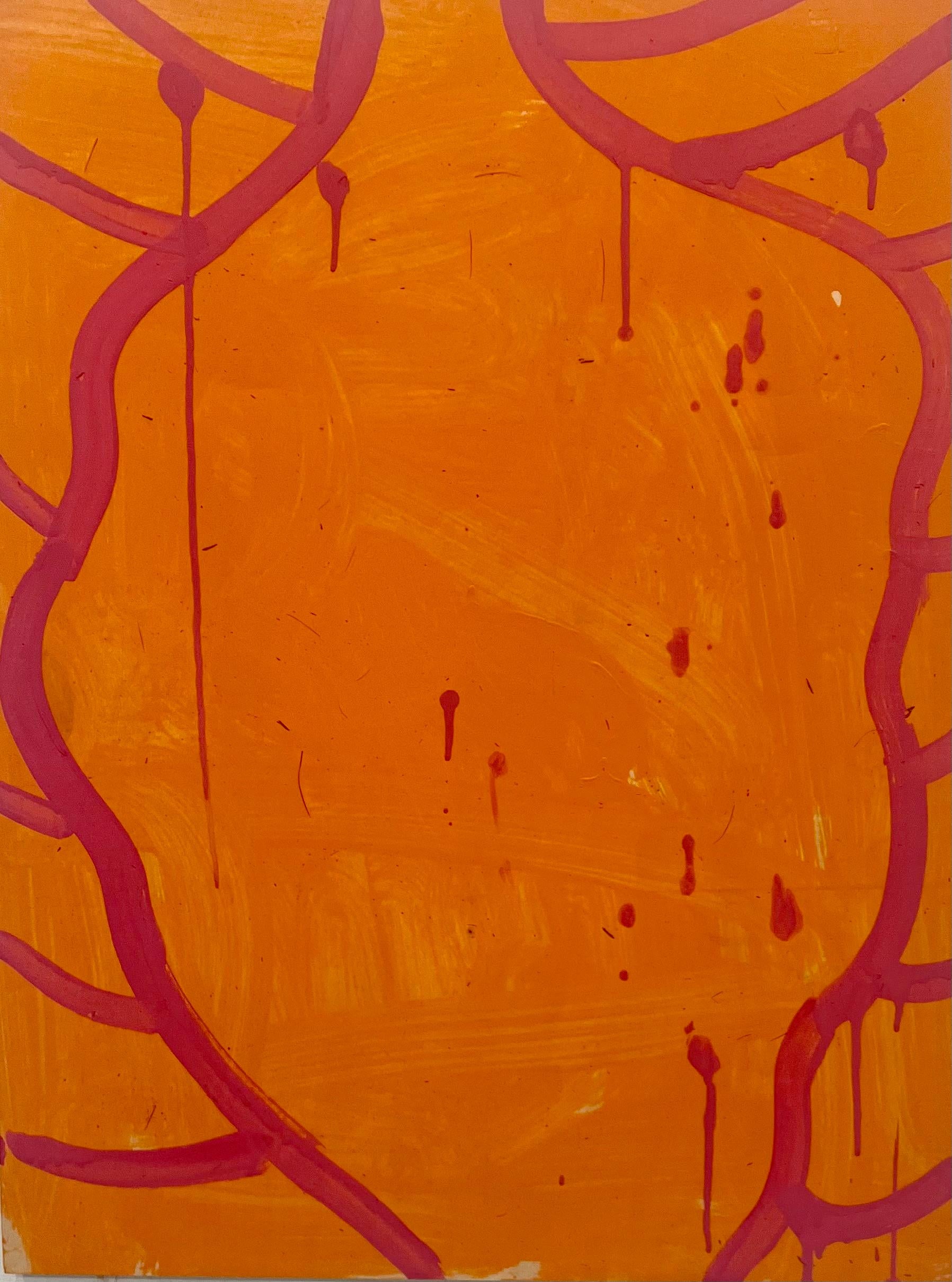 Gary Komarin Abstract Painting - Vessel