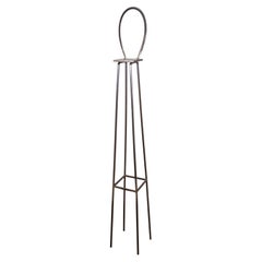 Gary Kulak Large Straight Chair Contemporary Modern Metal Floor Sculpture 1981