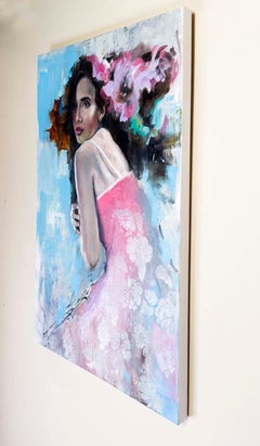 Blue Rhapsody, Oil Painting