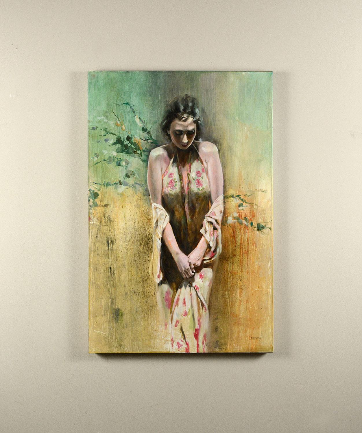 Nella calma, Pittura a olio - Painting Realismo americano di Gary Leonard