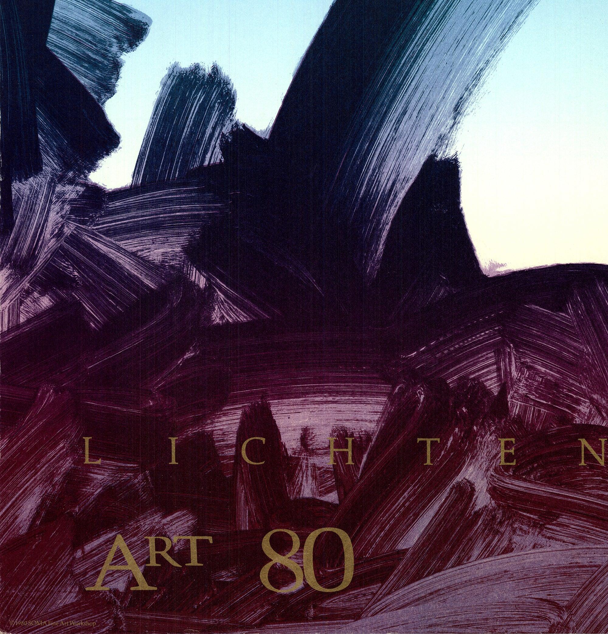 1979 Gary Lichtenstein 'Art 80 Washington DC' Hand Signed For Sale 2