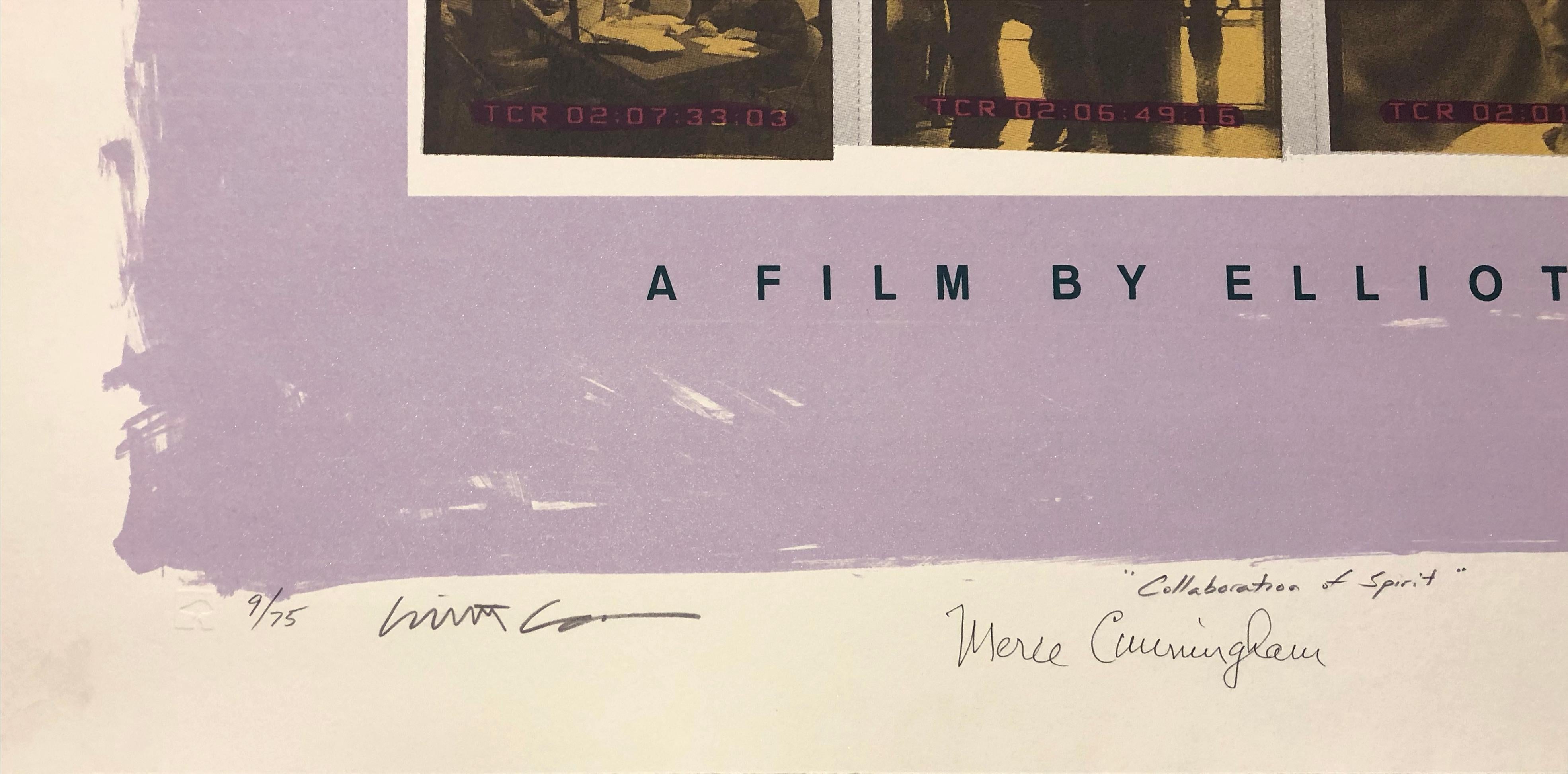 „Cage/Cunningham“, Film von Elliot Caplan – Print von Gary Lichtenstein