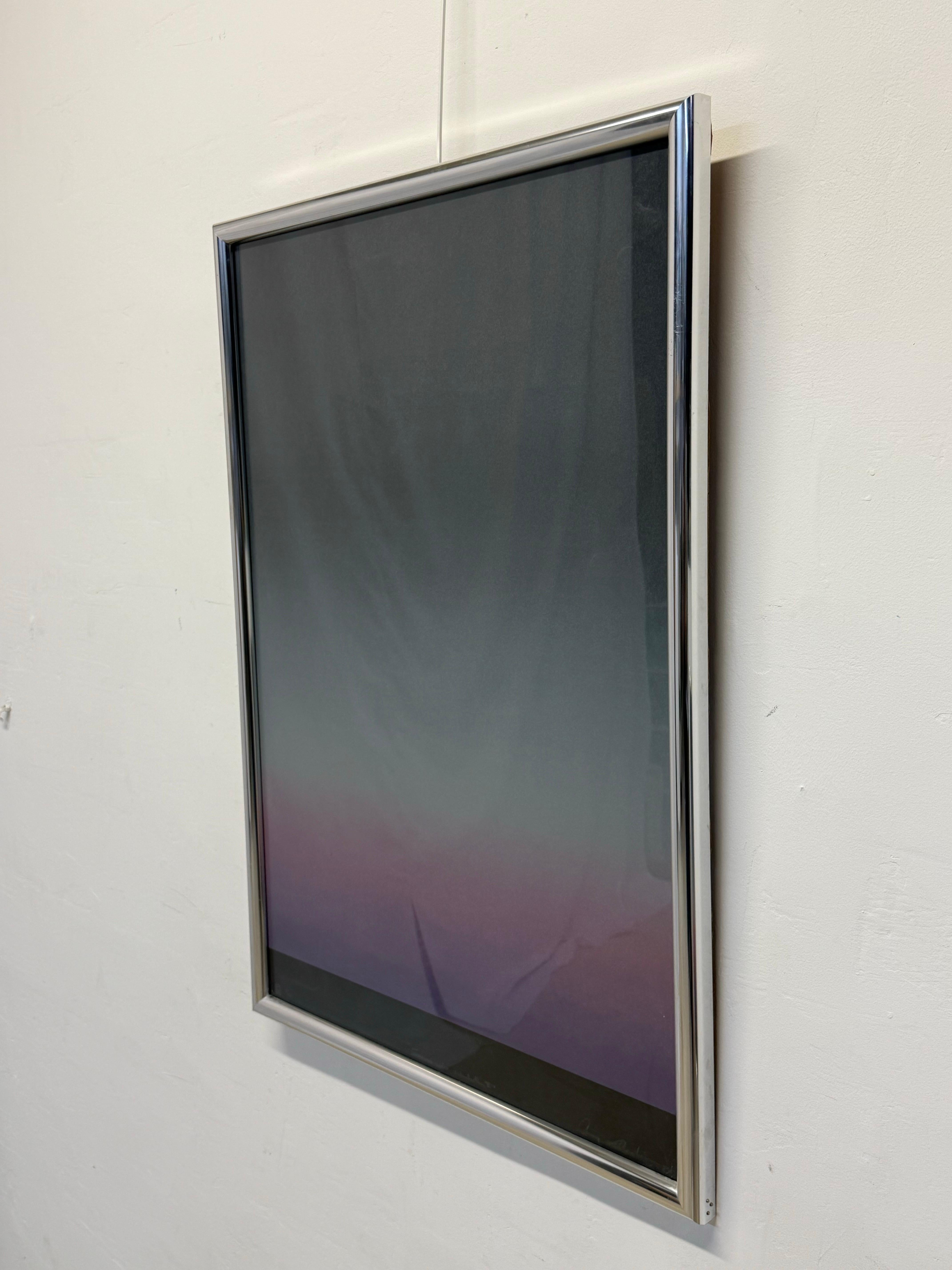 Gary Lichtenstein sieht aus wie Manhattan, 2 signierte Lithographie #7/30 (Glas) im Angebot