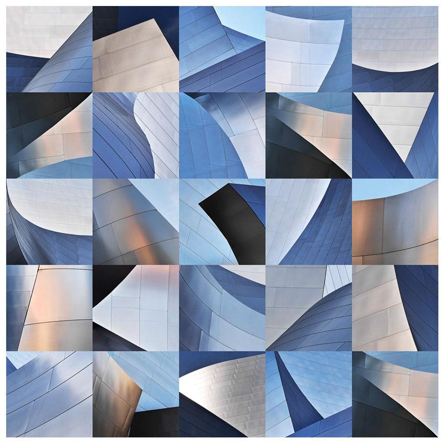 25 Gehrys - Abstract Art by Gary Mankus