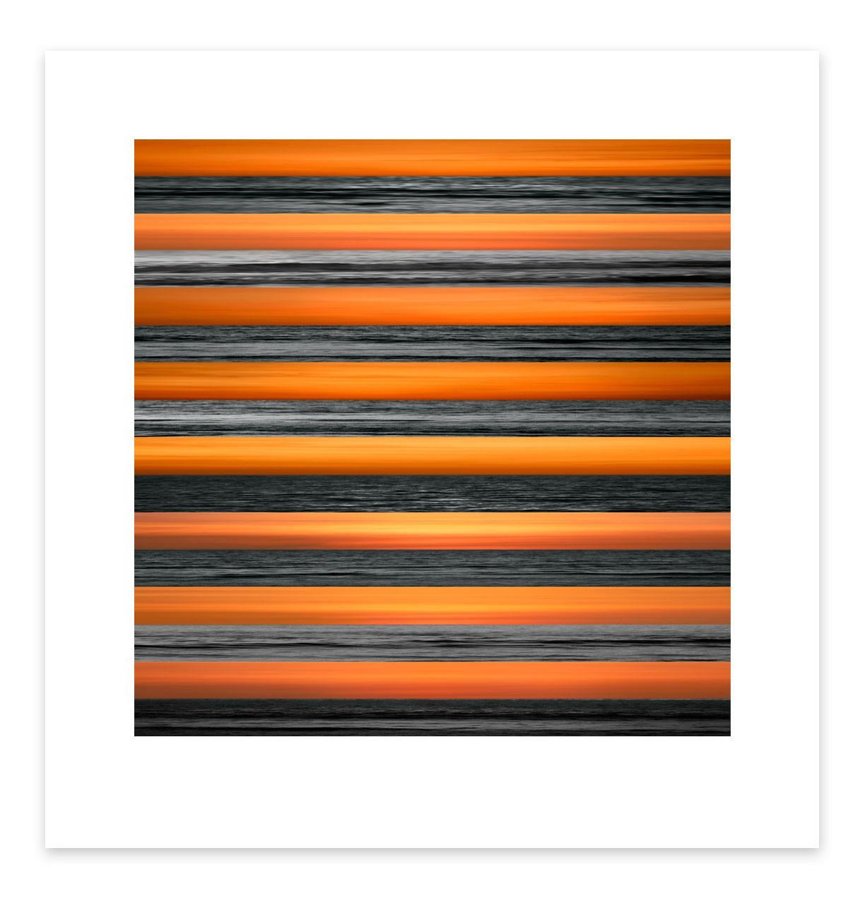 Paysages marins orange - Art de Gary Mankus