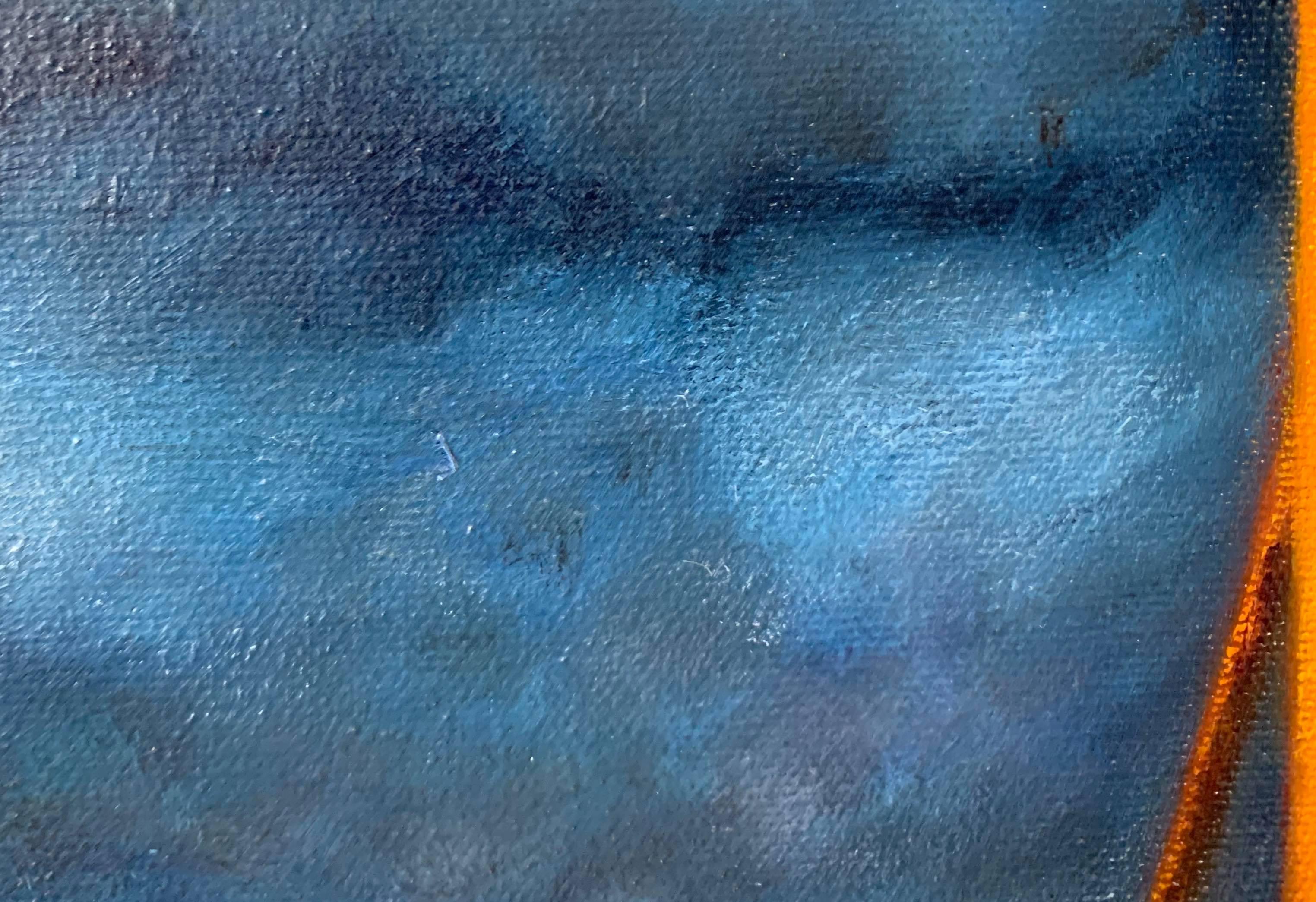 Pintura al óleo sobre lienzo Paisaje -- Dreambridge en venta 1