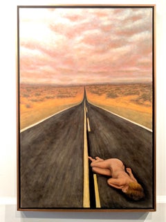 Oil Painting -- Highway Rest