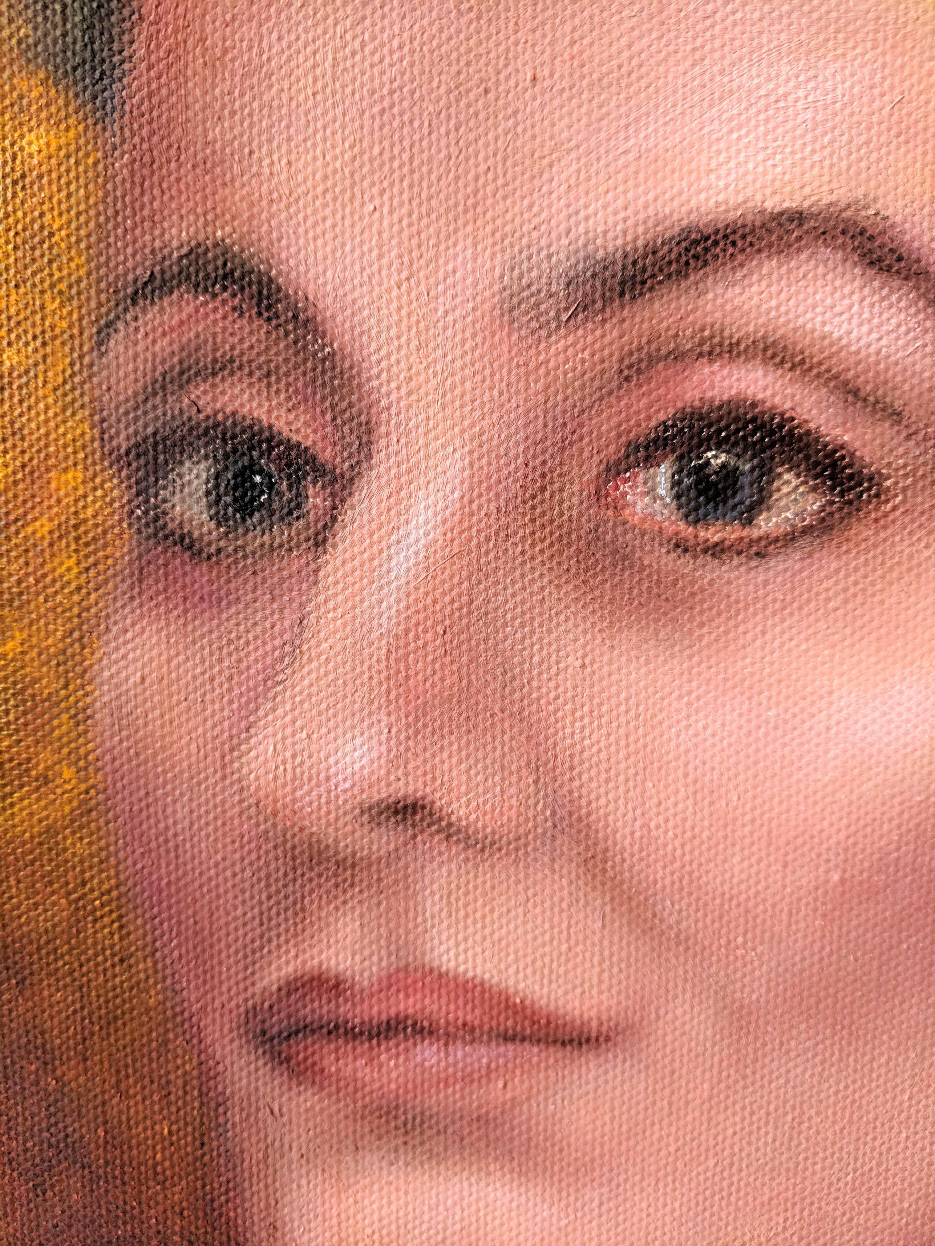 Ölgemälde auf Leinwand Porträt  -- In Barcelona (Zeitgenössisch), Painting, von Gary Masline