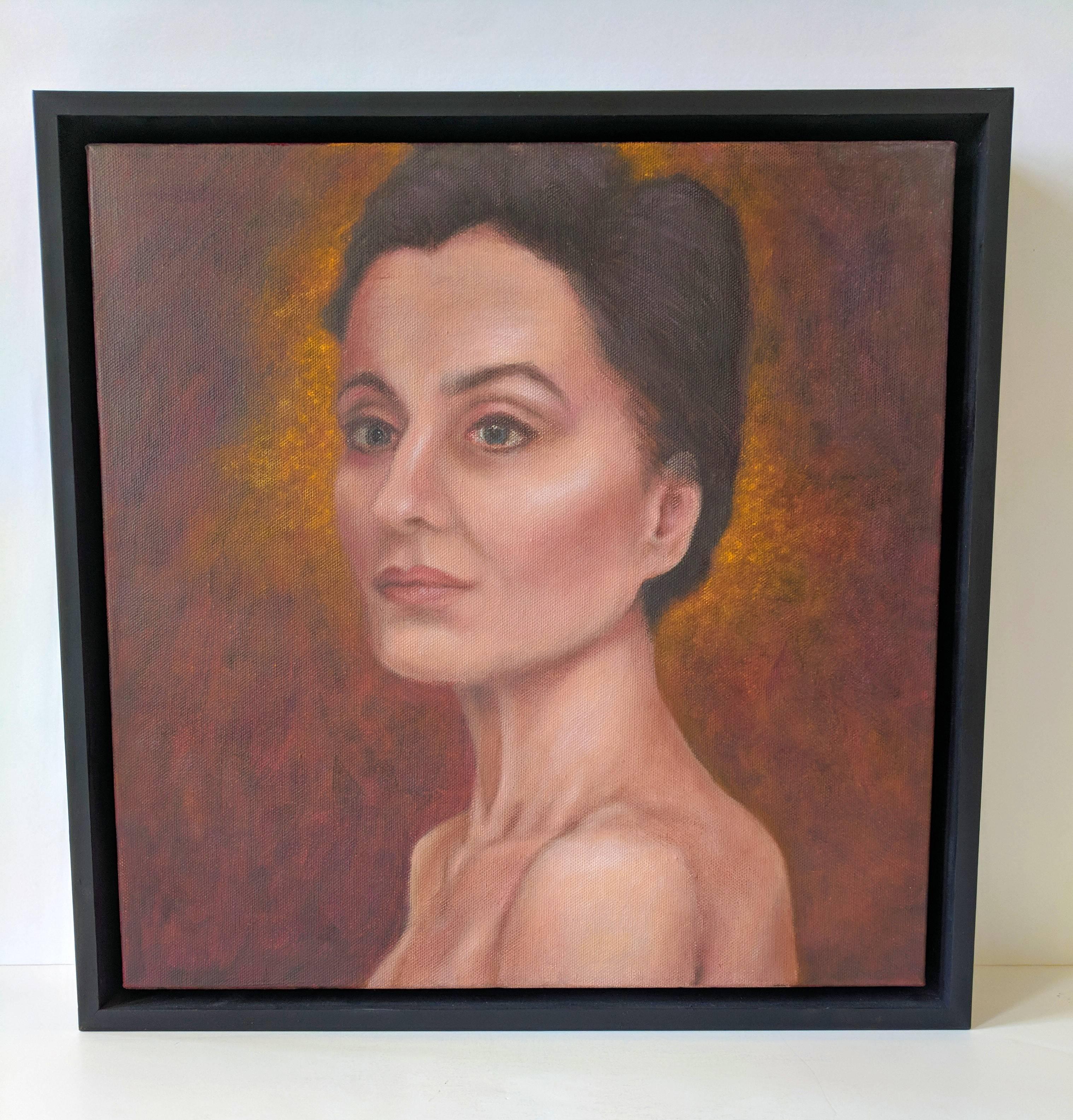 Oil on Canvas Portrait  -- In Barcelona For Sale 2