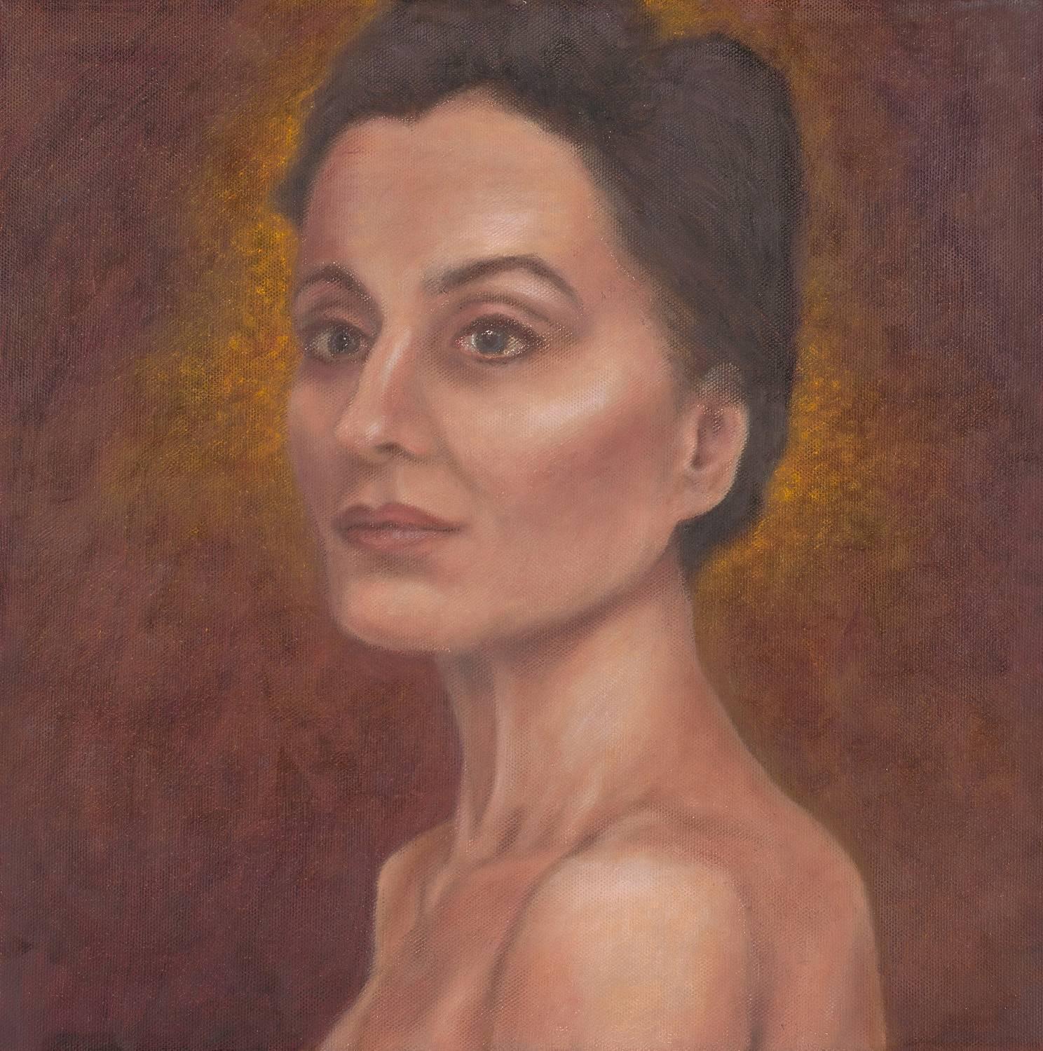 Oil on Canvas Portrait  -- In Barcelona