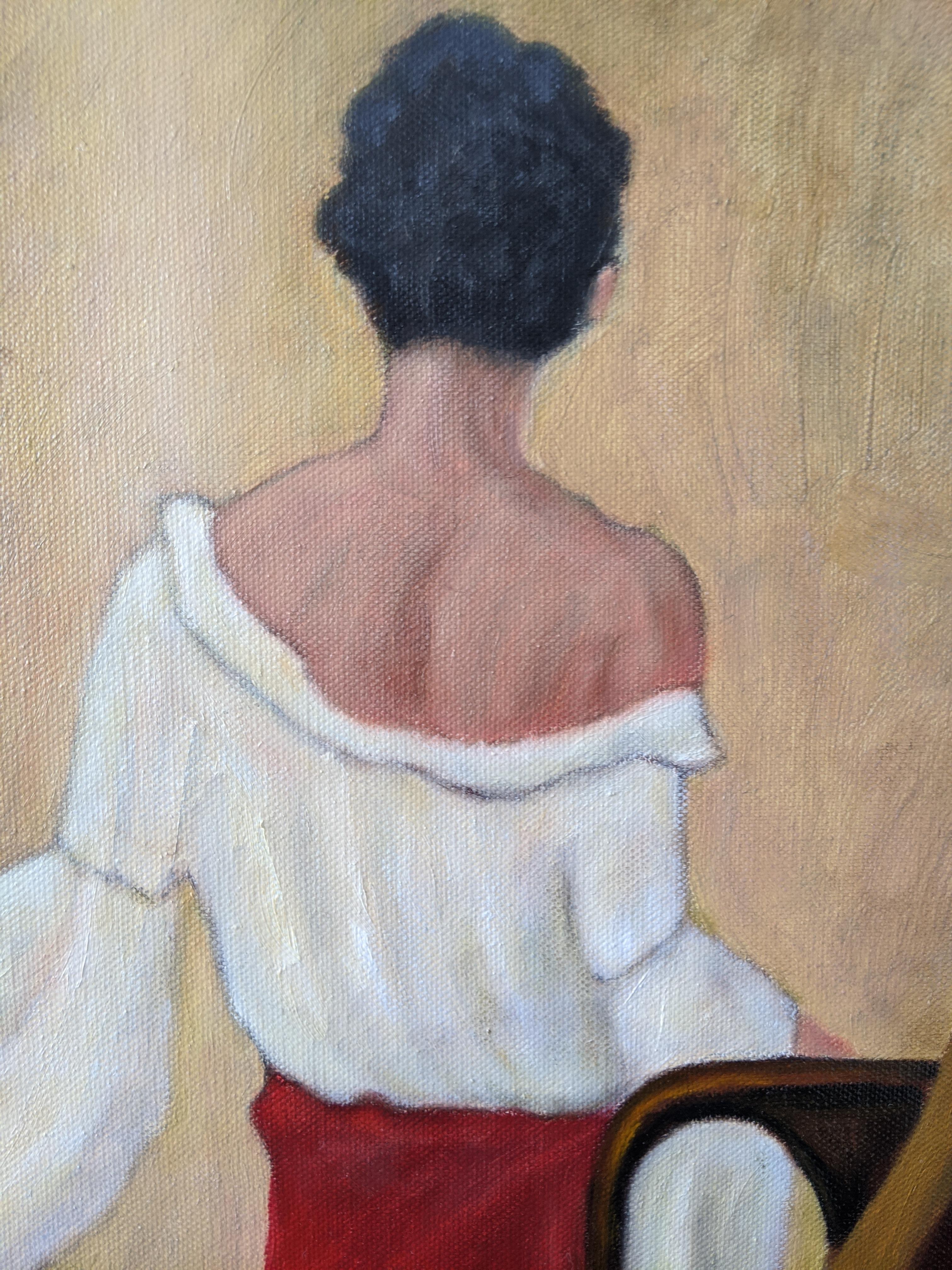 Oil on Canvas Painting -- Going Out For Sale 6