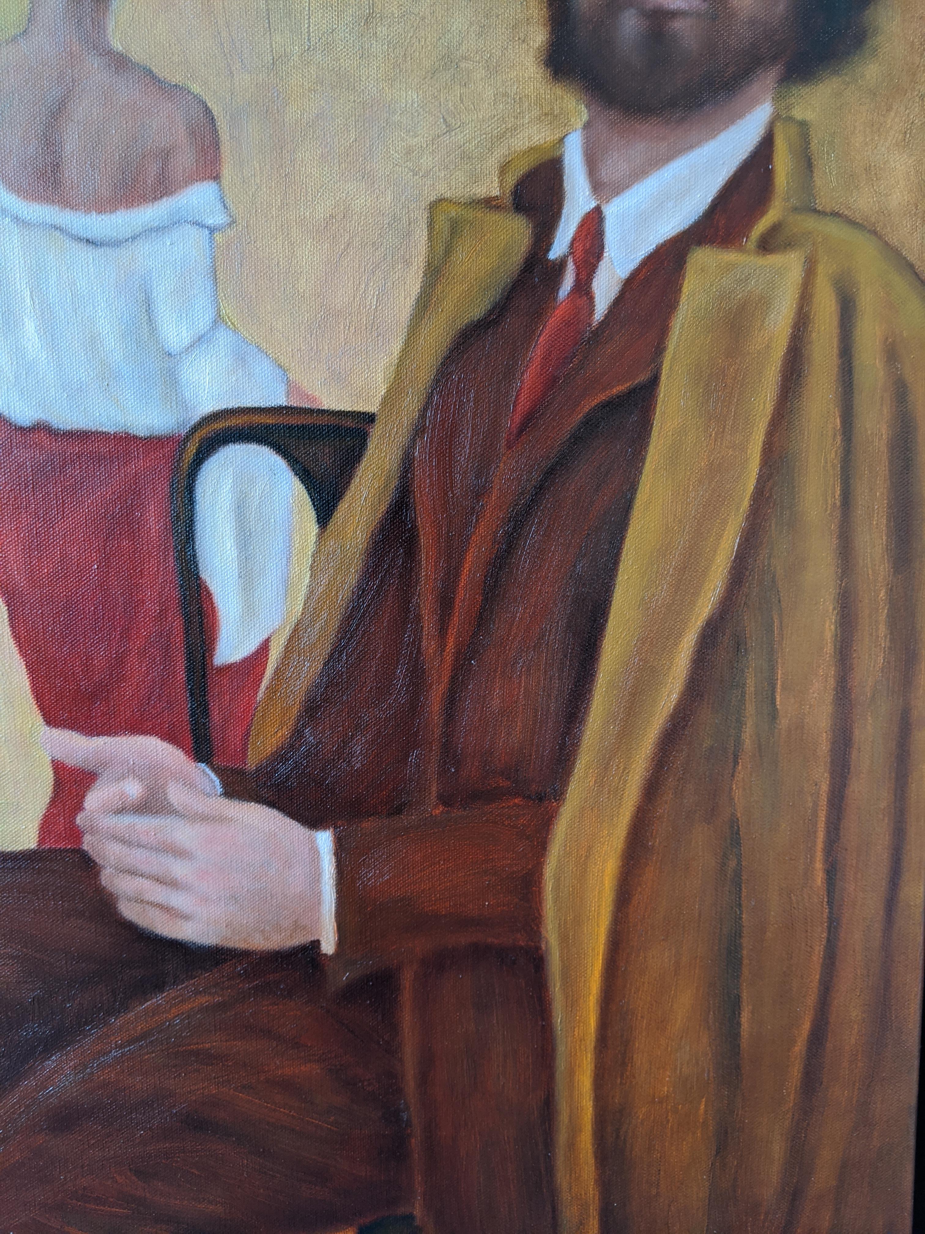 Oil on Canvas Painting -- Going Out For Sale 10