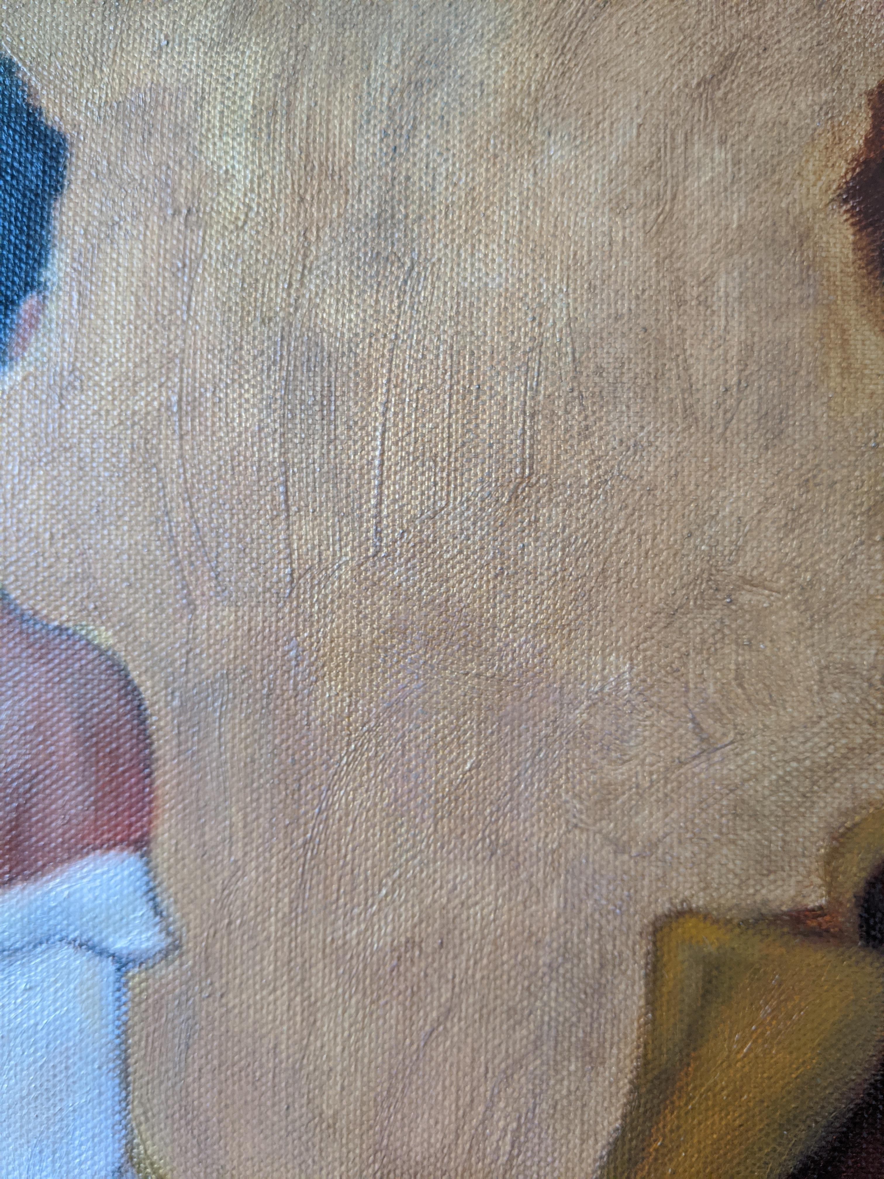 Oil on Canvas Painting -- Going Out For Sale 11