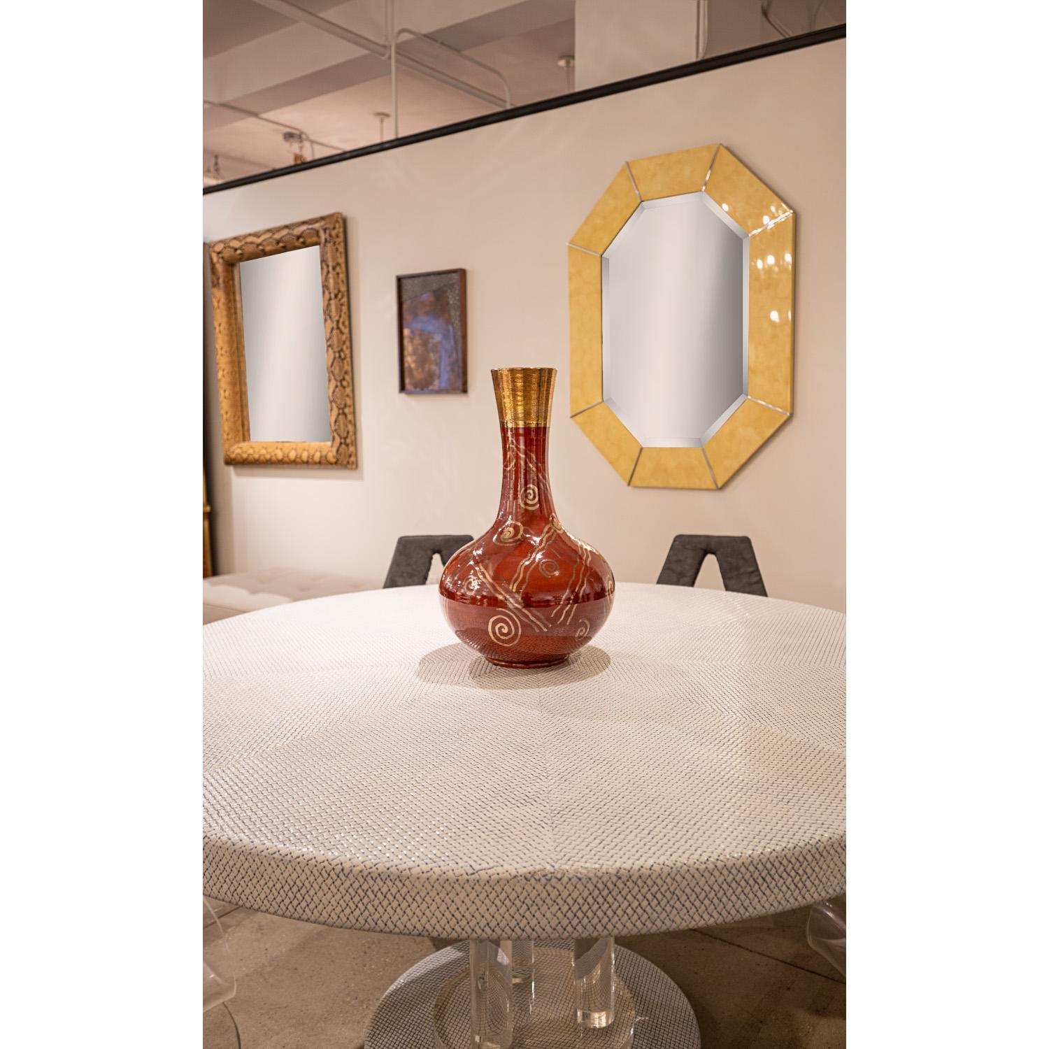 Grand vase en céramique tourné à la main Gary McCloy des années 1970 (signé) en vente 1