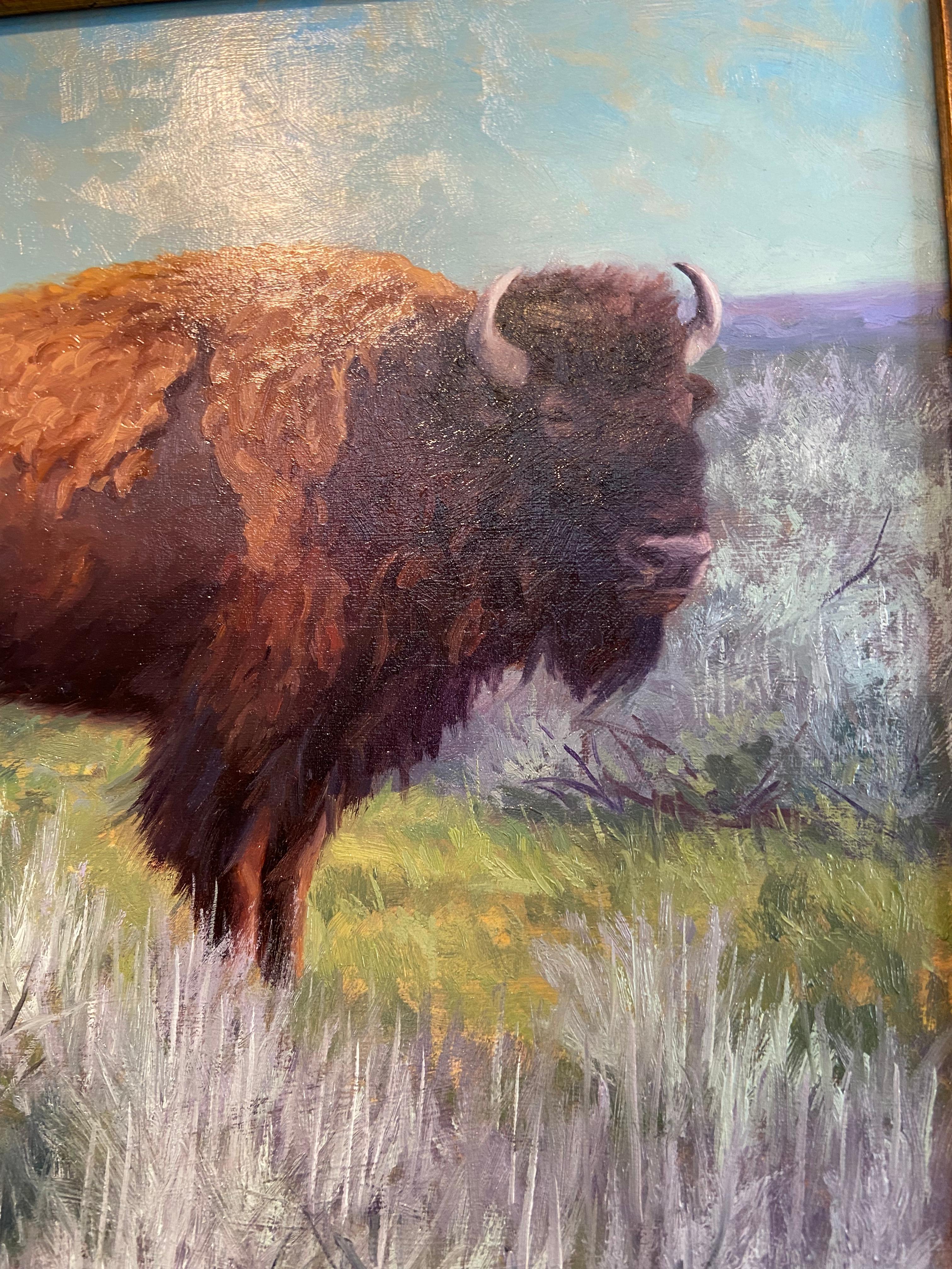 famous bison painting