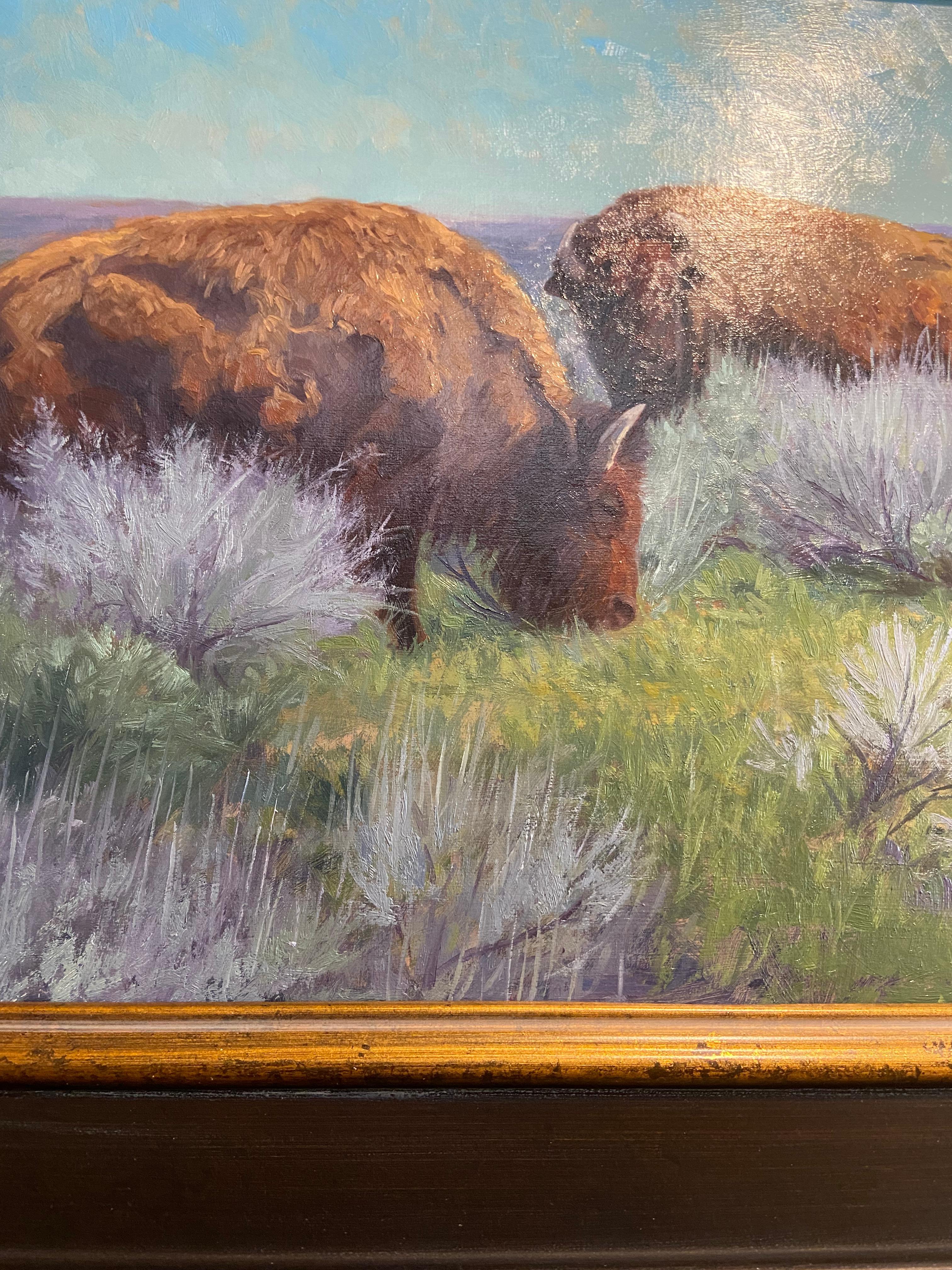 famous buffalo paintings