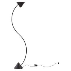 Gary Morga Black Yang Lamp for Bieffeplast - Italy, 1986