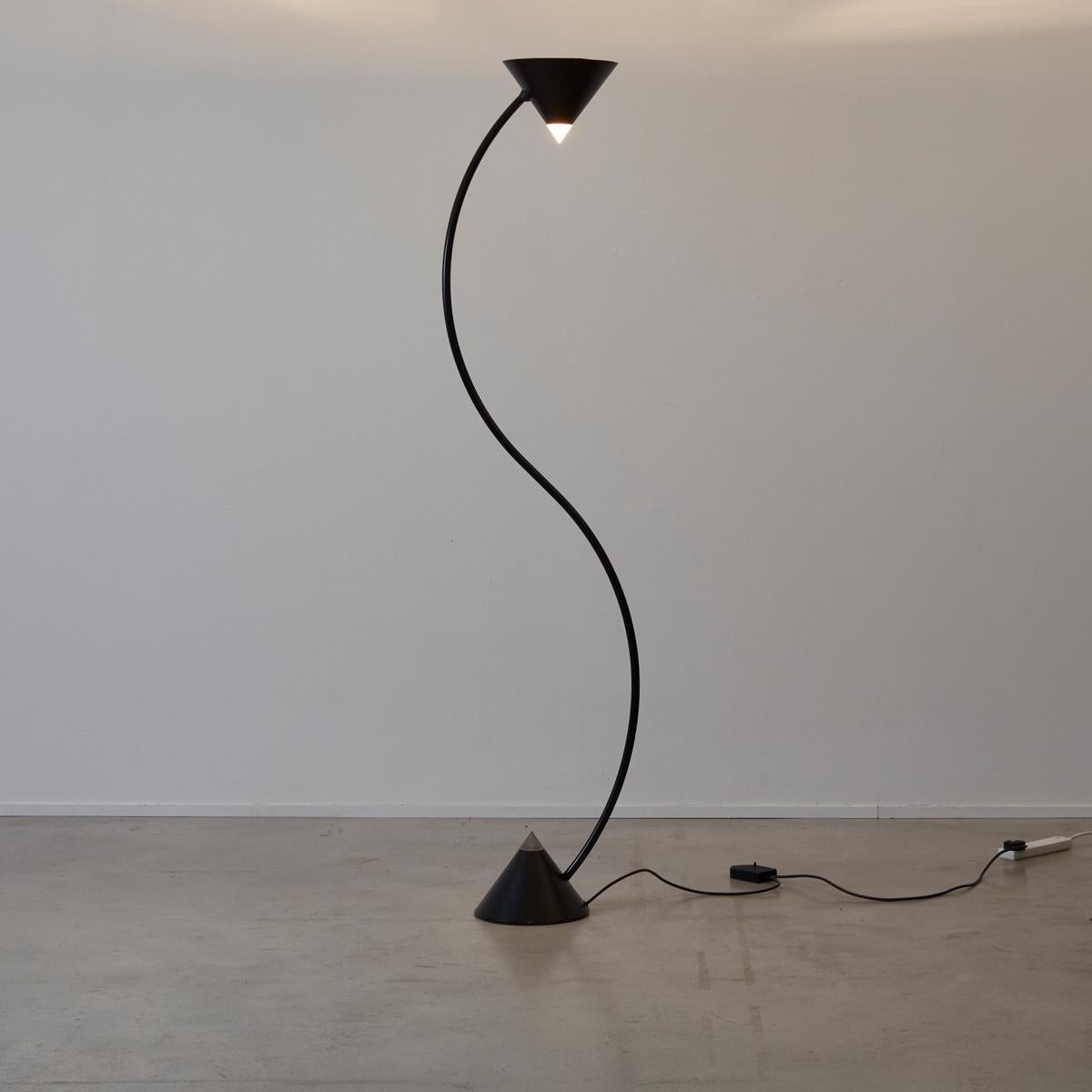 Gary Morga, designer of the Yang lamp, was born in Edinburgh, Scotland in 1956. He studied Silversmithing and Metalwork at Camberwell School of Arts & Crafts, London. In 1986 he was invited to submit designs for the Memphis Milano Lights Exhibition,