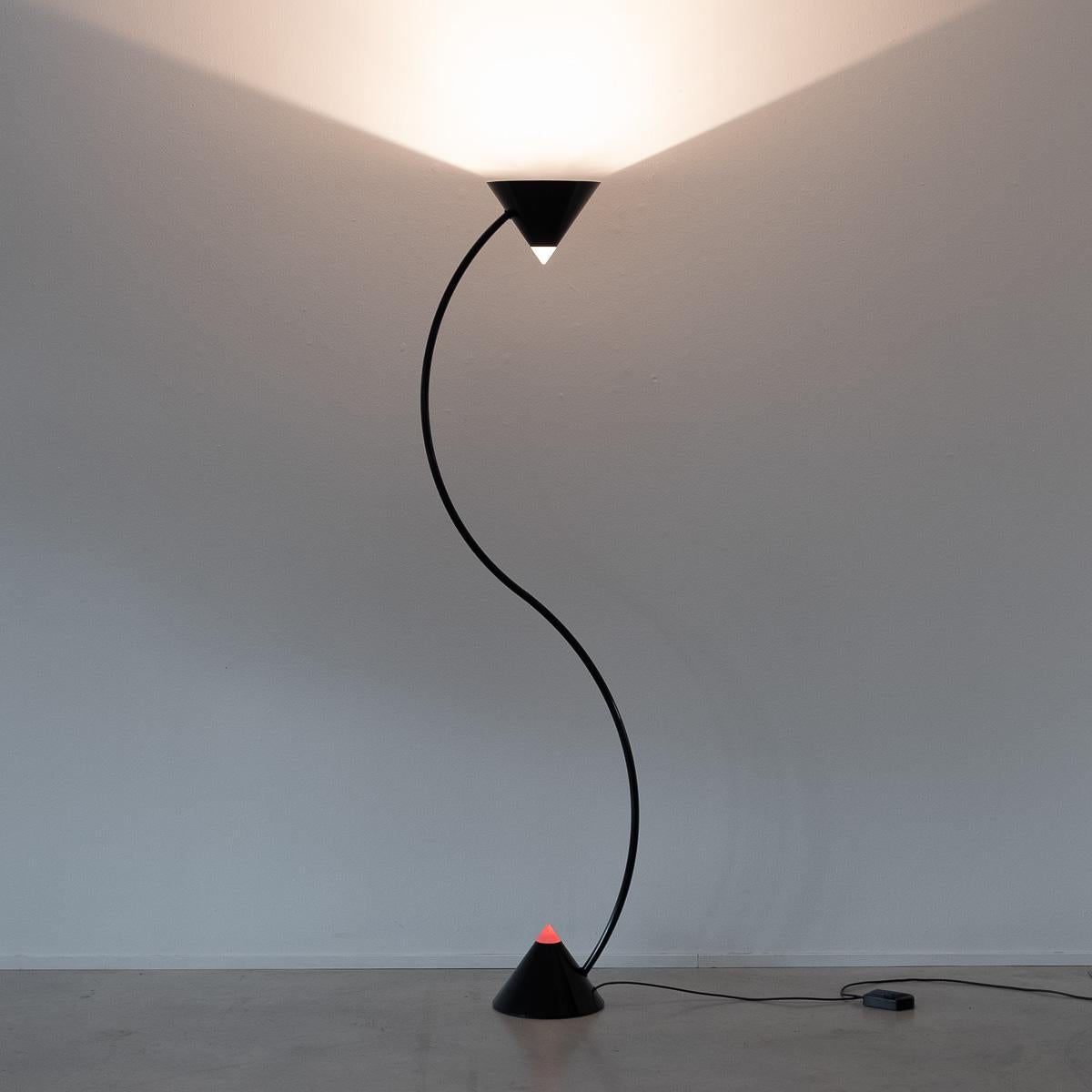 Post-Modern Gary Morga black Yang lamp Ventri, UK 2011 For Sale