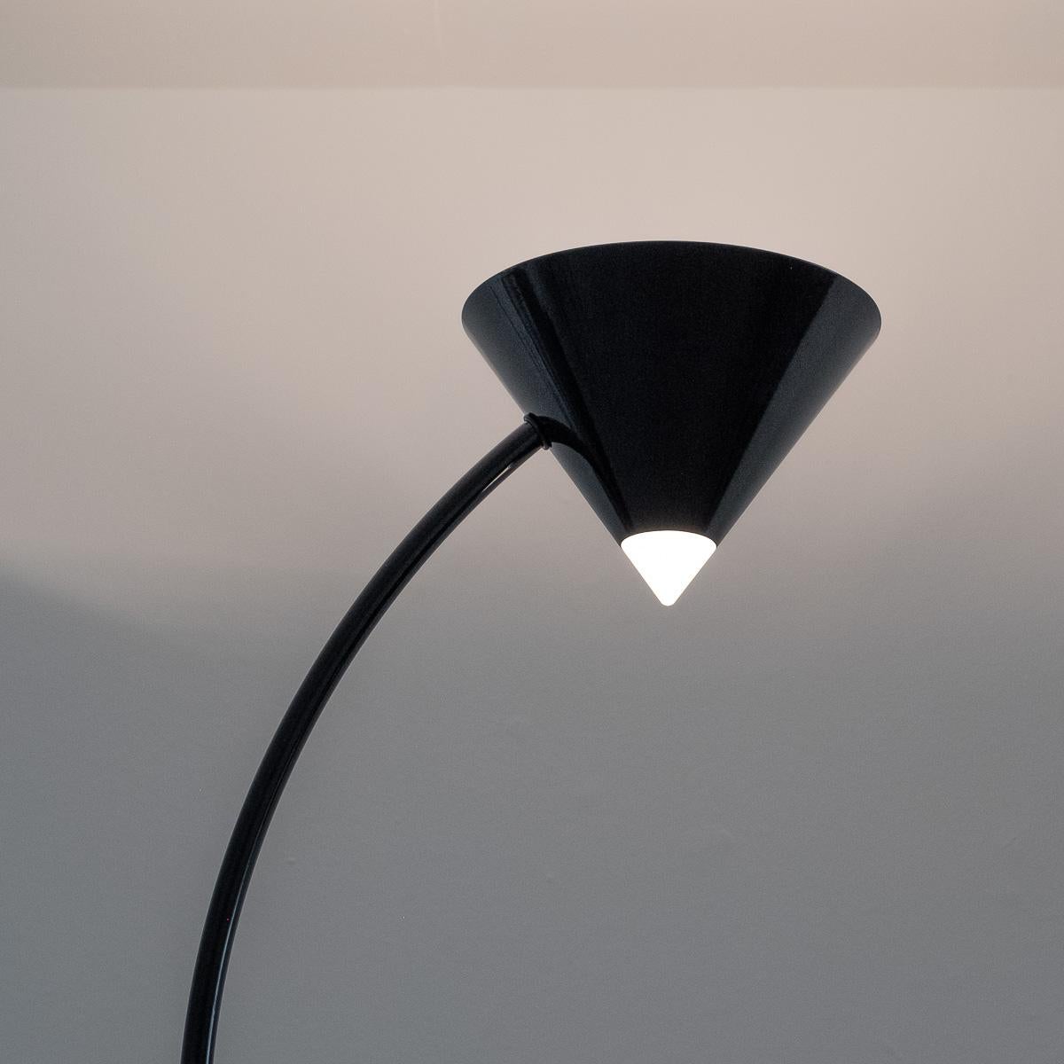 Late 20th Century Gary Morga black Yang lamp Ventri, UK 2011 For Sale