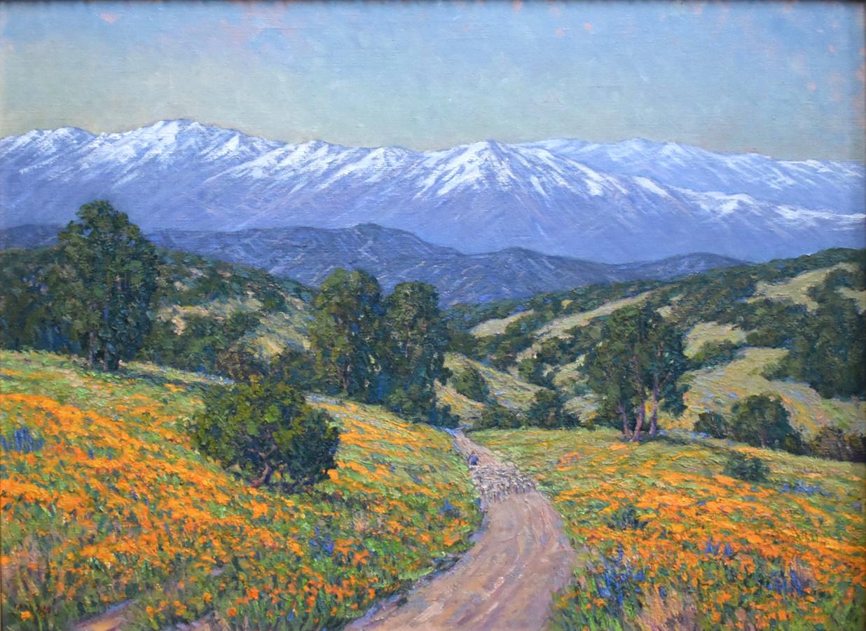 Gary Ray
1952
California Artist
Image Size: 30 x 40
Frame Size: 42.75 x 52.75
Medium: Oil on Board
