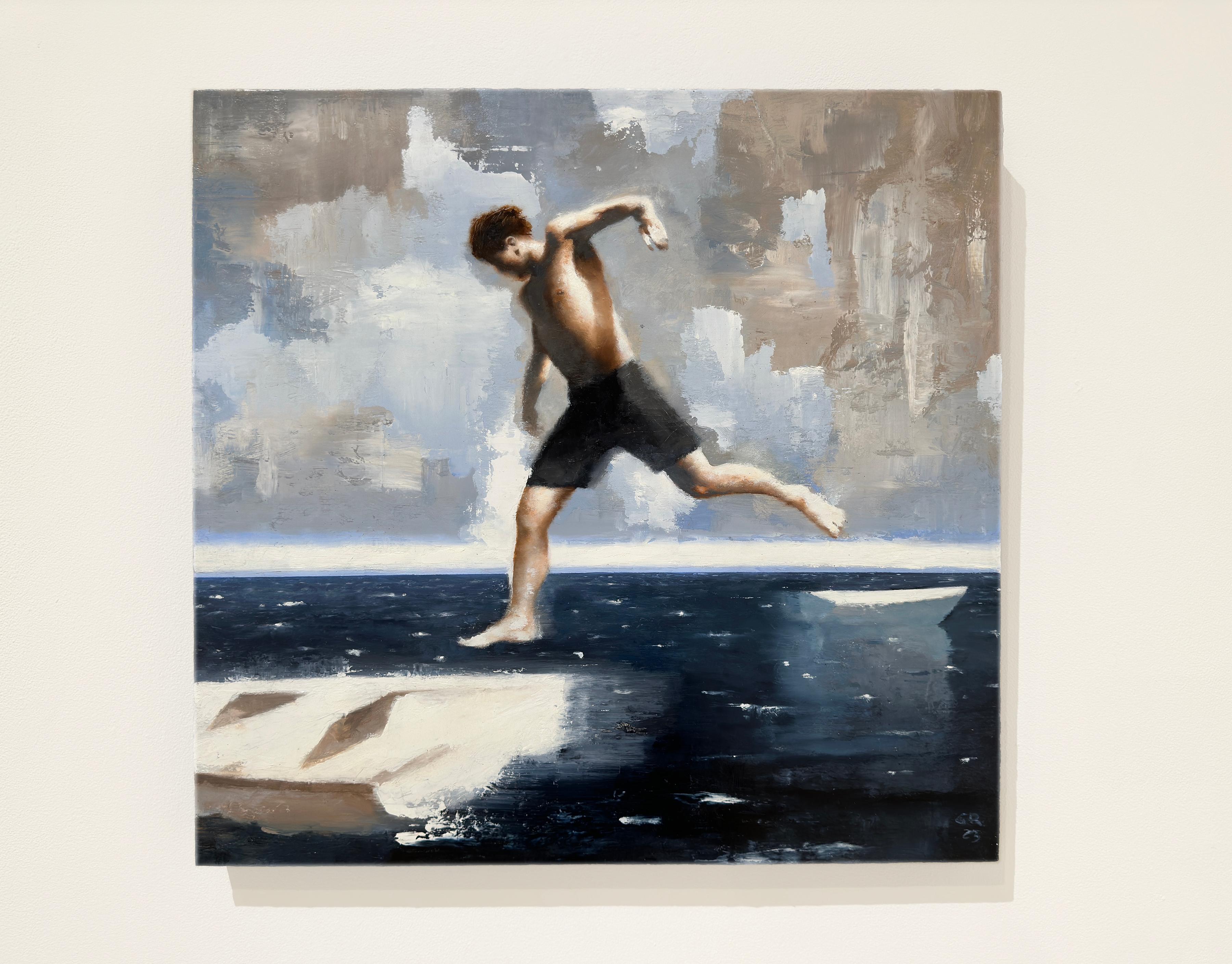 EL DESBELADOR - Pintura figurativa / Realismo / Paisaje onírico - Painting de Gary Ruddell