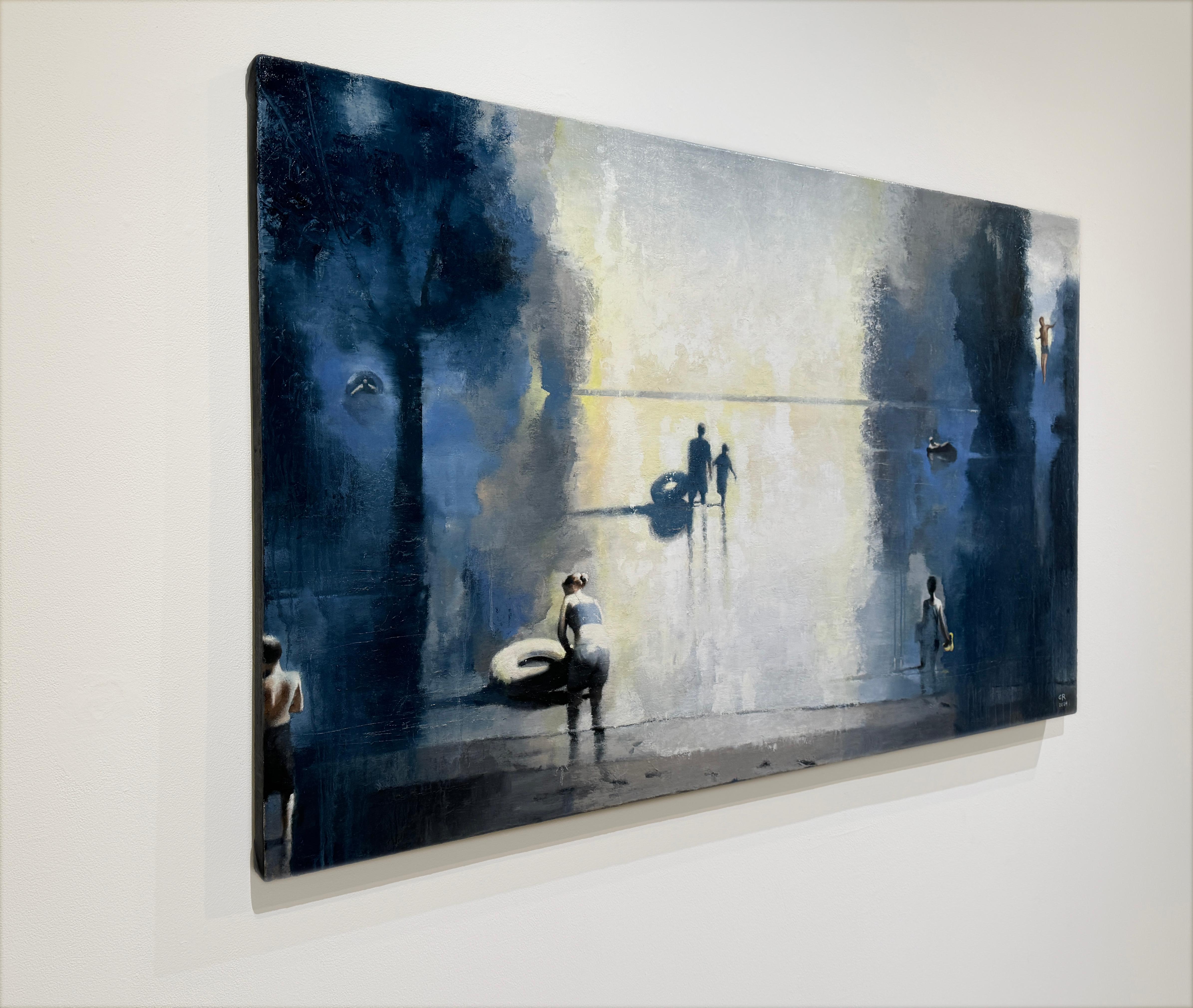 SCARPE GIALLE - Capriccioso / Figurativo / Paesaggio - Painting Contemporaneo di Gary Ruddell